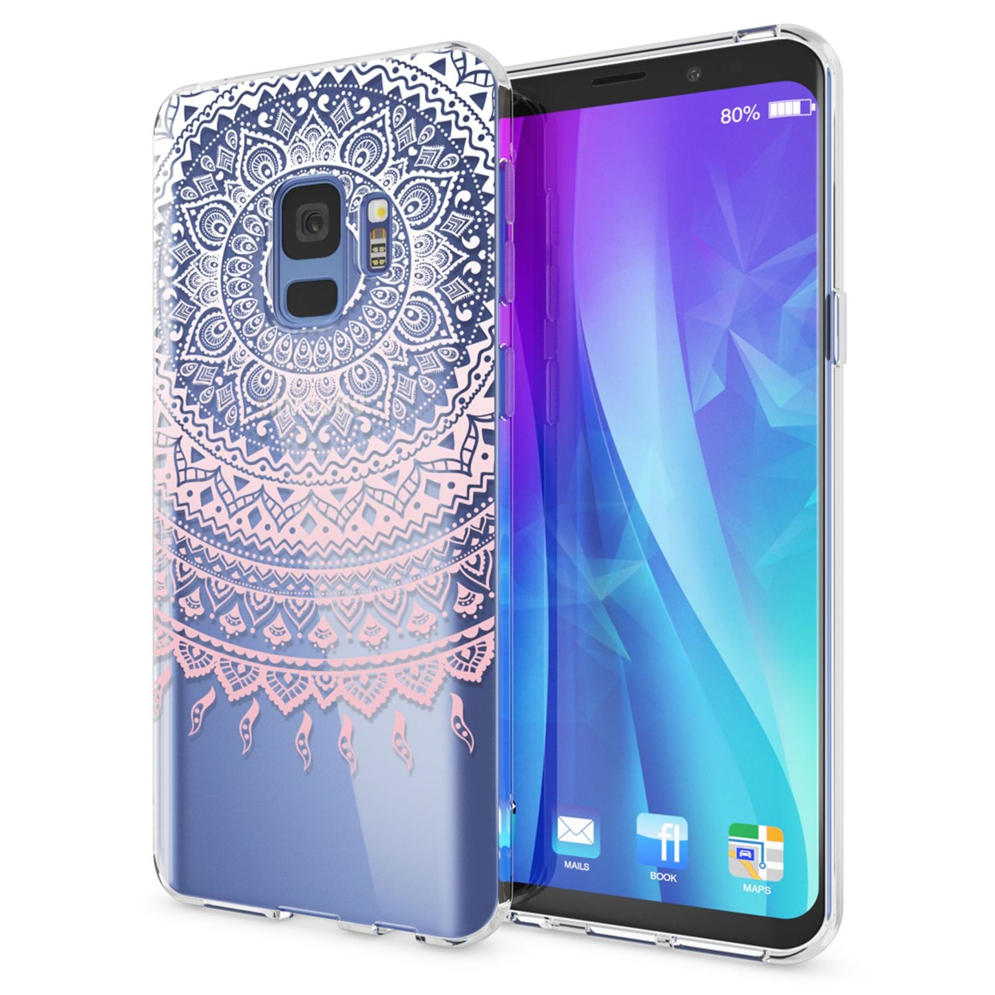 Samsung Galaxy S9 Hülle Handyhülle von NALIA, Slim Silikon Motiv Case Schutzhülle