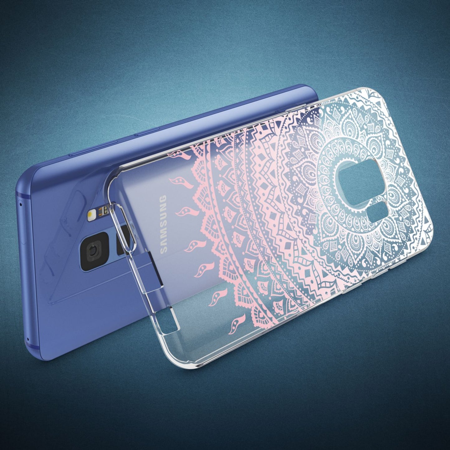 Samsung Galaxy S9 Hülle Handyhülle von NALIA, Slim Silikon Motiv Case Schutzhülle