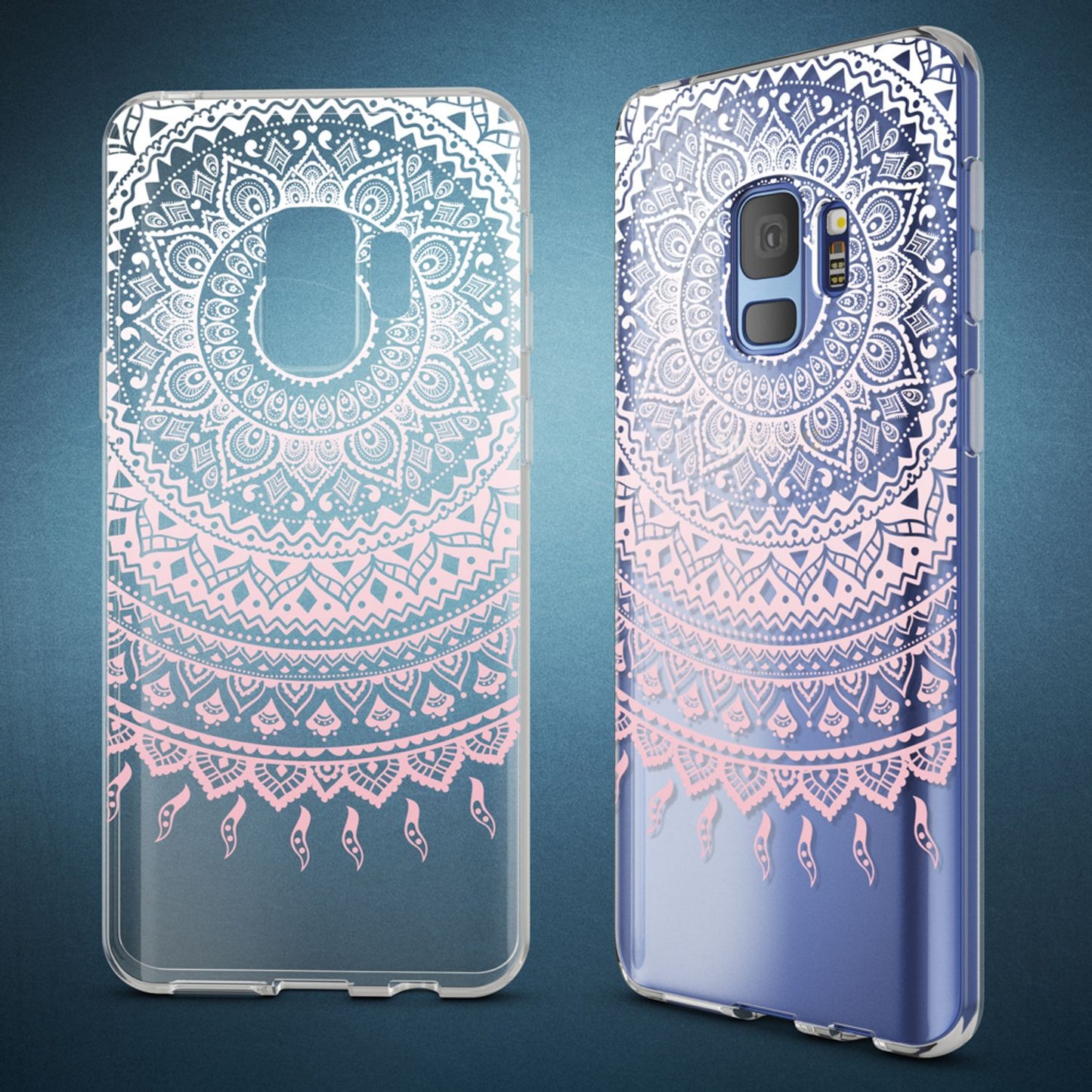 Samsung Galaxy S9 Hülle Handyhülle von NALIA, Slim Silikon Motiv Case Schutzhülle