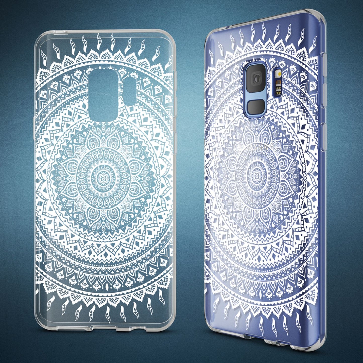 Samsung Galaxy S9 Hülle Handyhülle von NALIA, Slim Silikon Motiv Case Schutzhülle