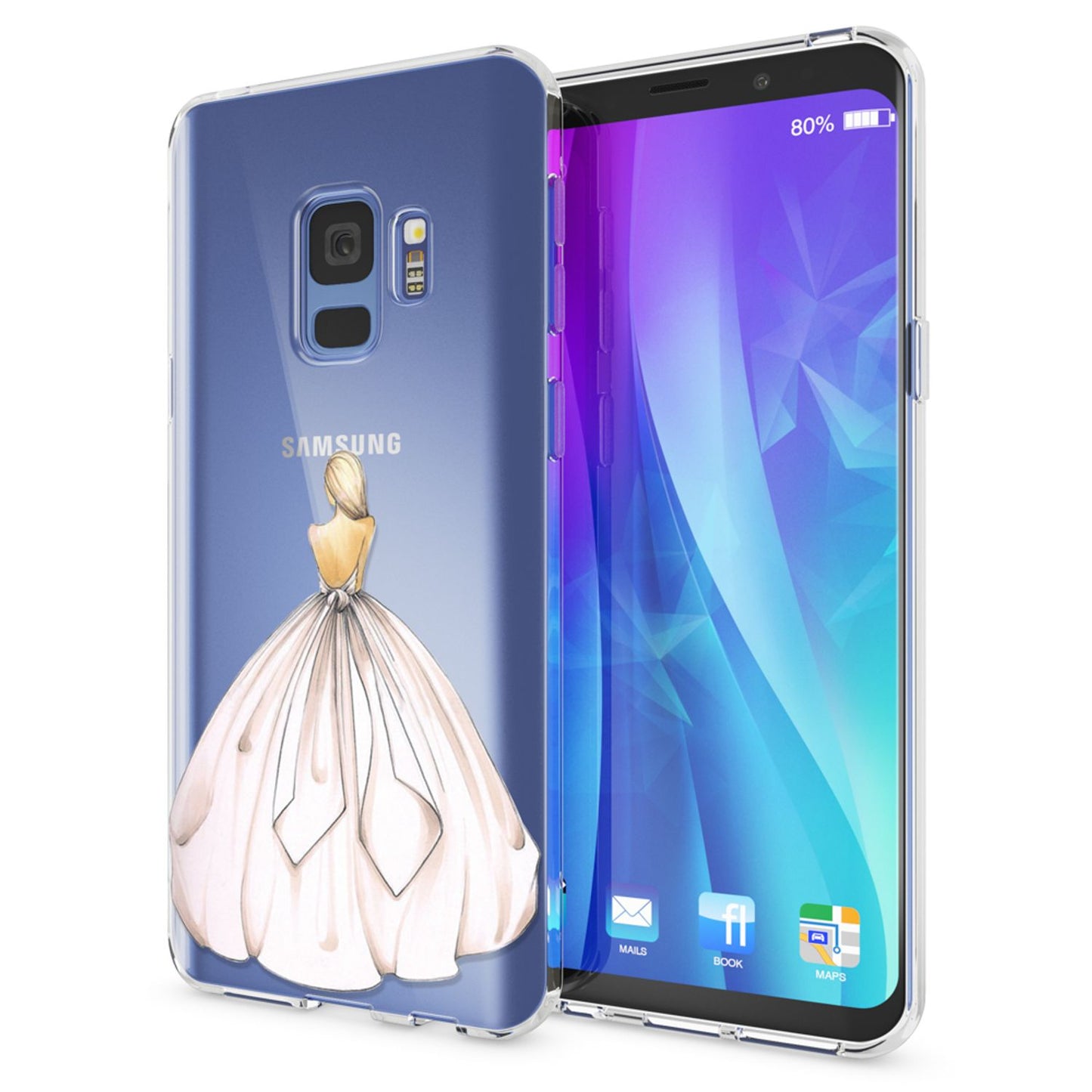 Samsung Galaxy S9 Hülle Handyhülle von NALIA, Slim Silikon Motiv Case Schutzhülle