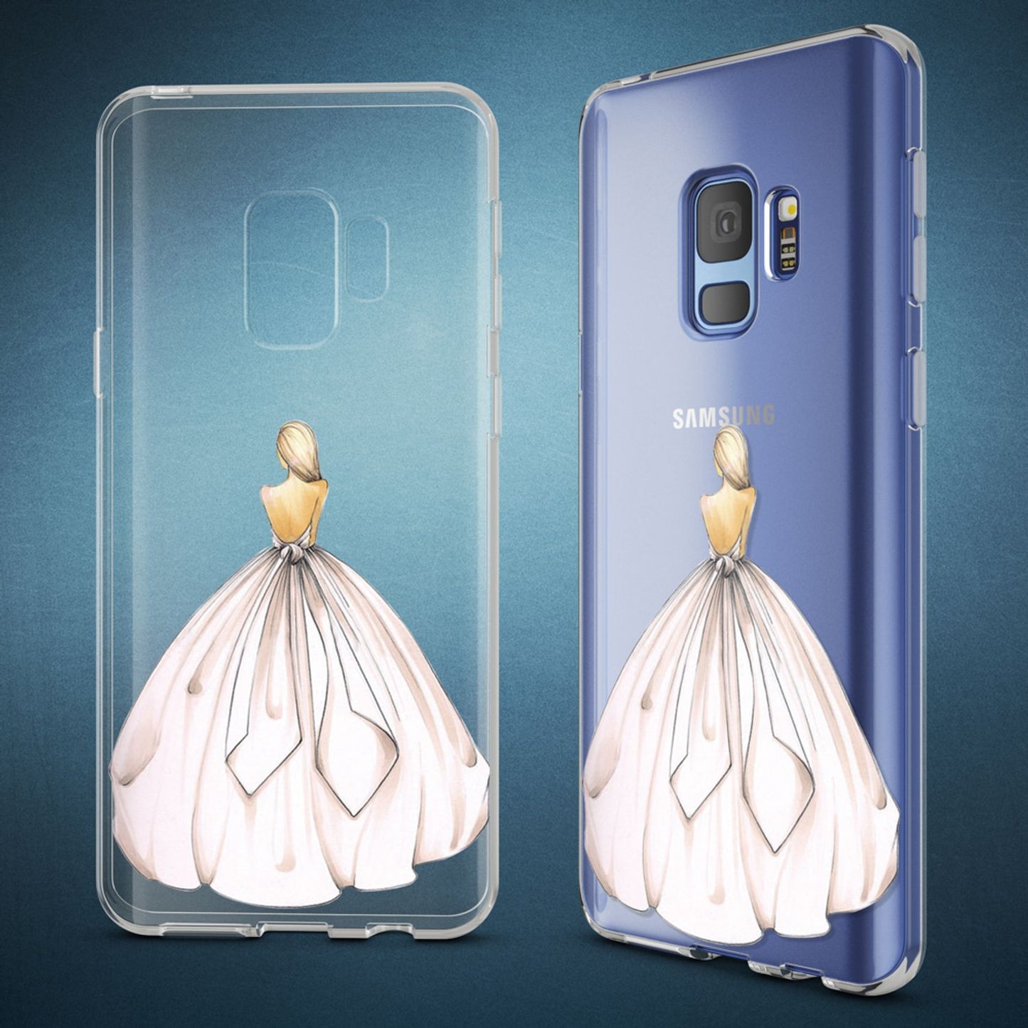 Samsung Galaxy S9 Hülle Handyhülle von NALIA, Slim Silikon Motiv Case Schutzhülle