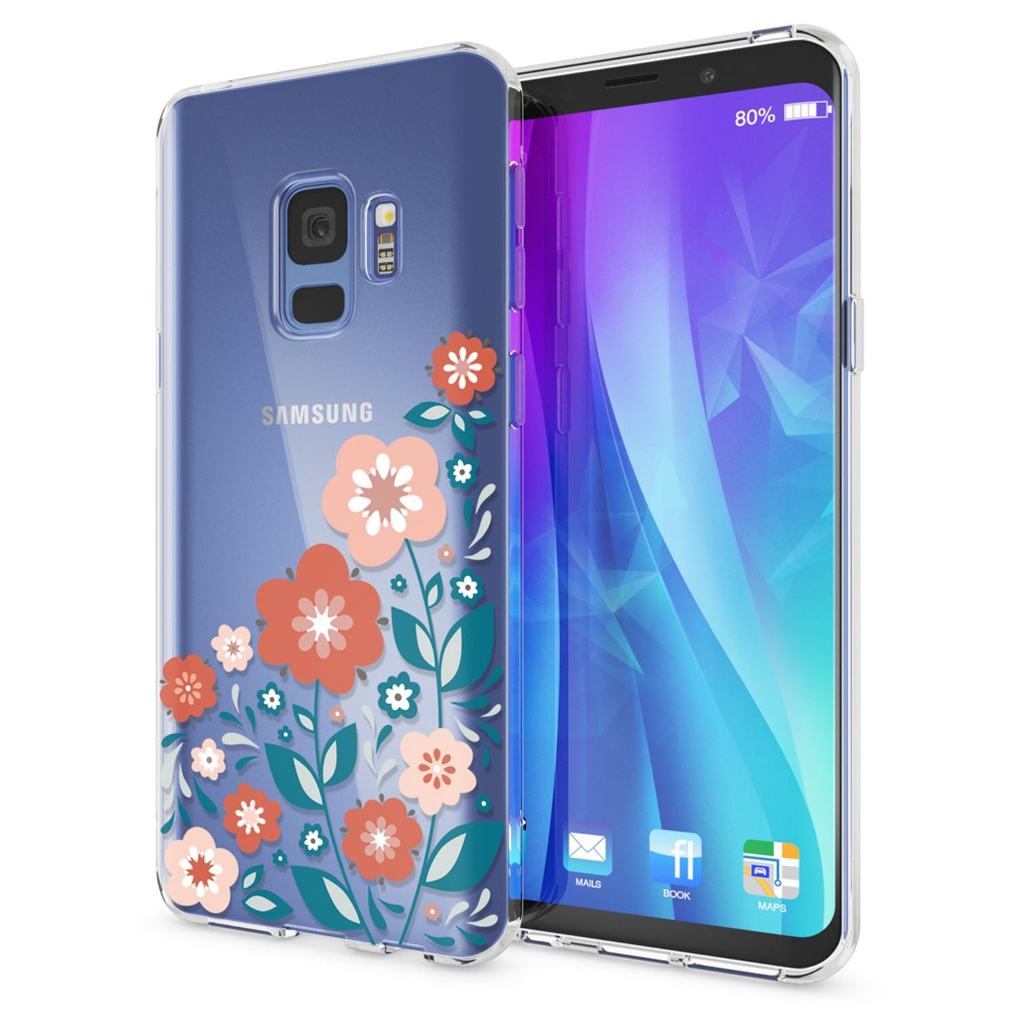 Samsung Galaxy S9 Hülle Handyhülle von NALIA, Slim Silikon Motiv Case Schutzhülle