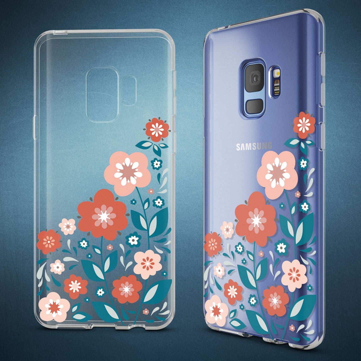 Samsung Galaxy S9 Hülle Handyhülle von NALIA, Slim Silikon Motiv Case Schutzhülle