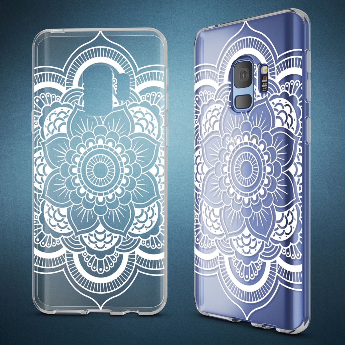 Samsung Galaxy S9 Hülle Handyhülle von NALIA, Slim Silikon Motiv Case Schutzhülle