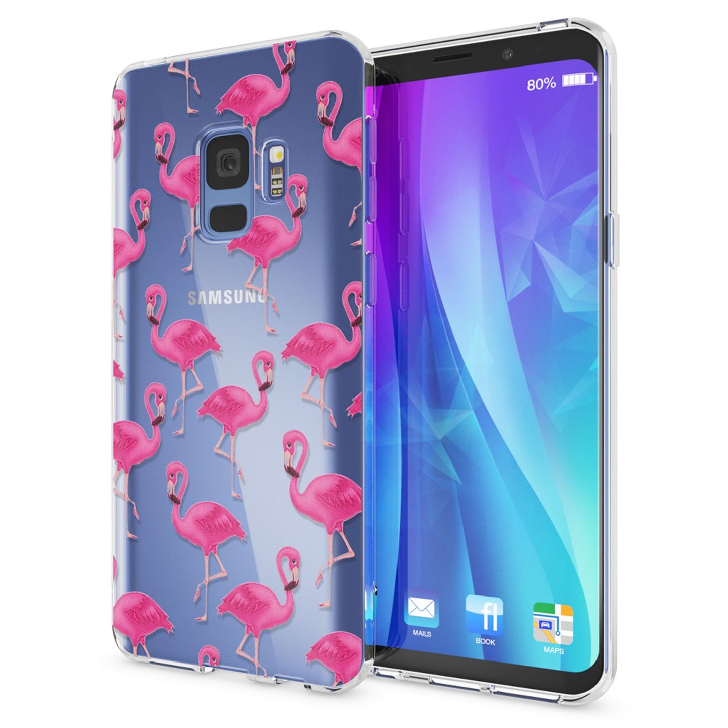 Samsung Galaxy S9 Hülle Handyhülle von NALIA, Slim Silikon Motiv Case Schutzhülle
