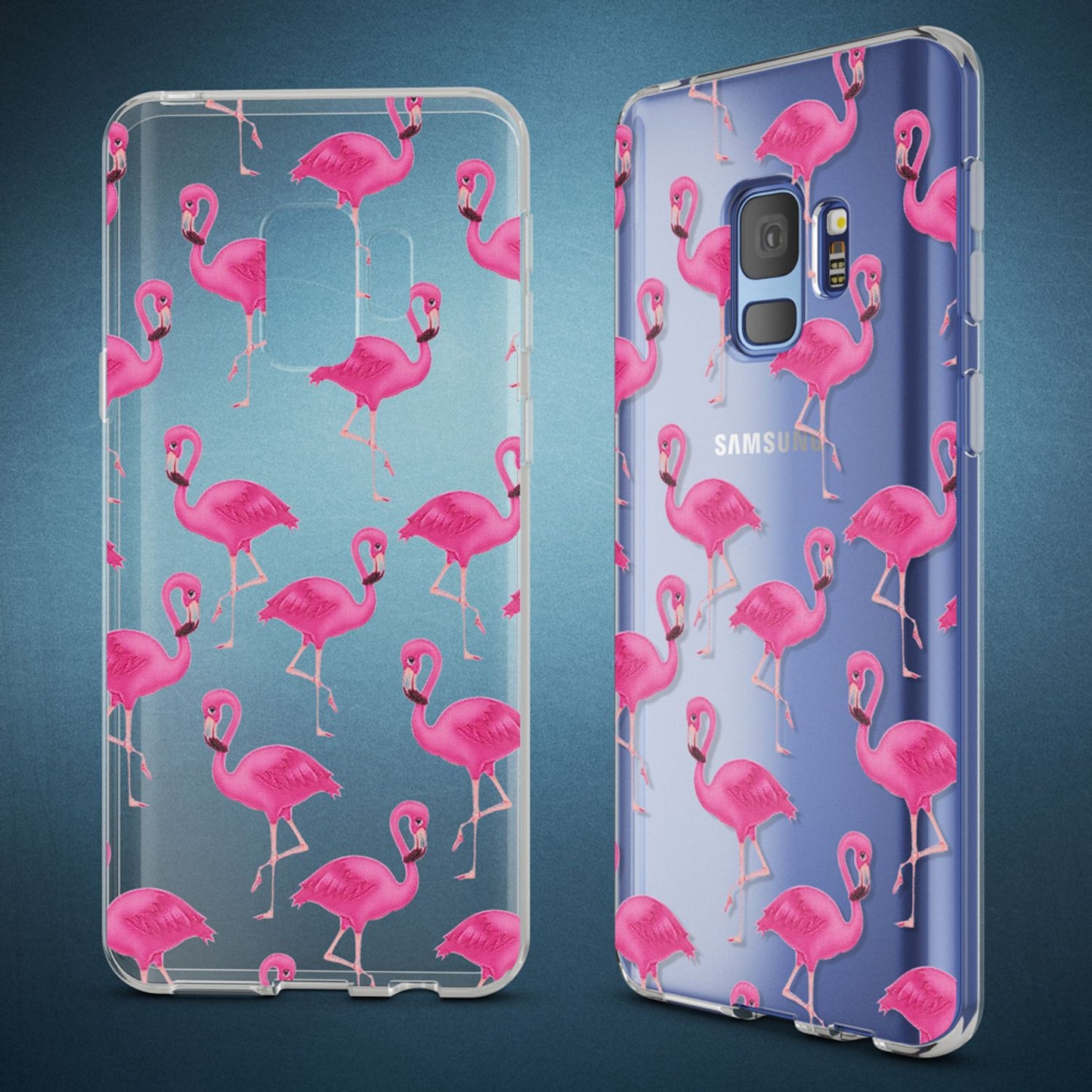 Samsung Galaxy S9 Hülle Handyhülle von NALIA, Slim Silikon Motiv Case Schutzhülle