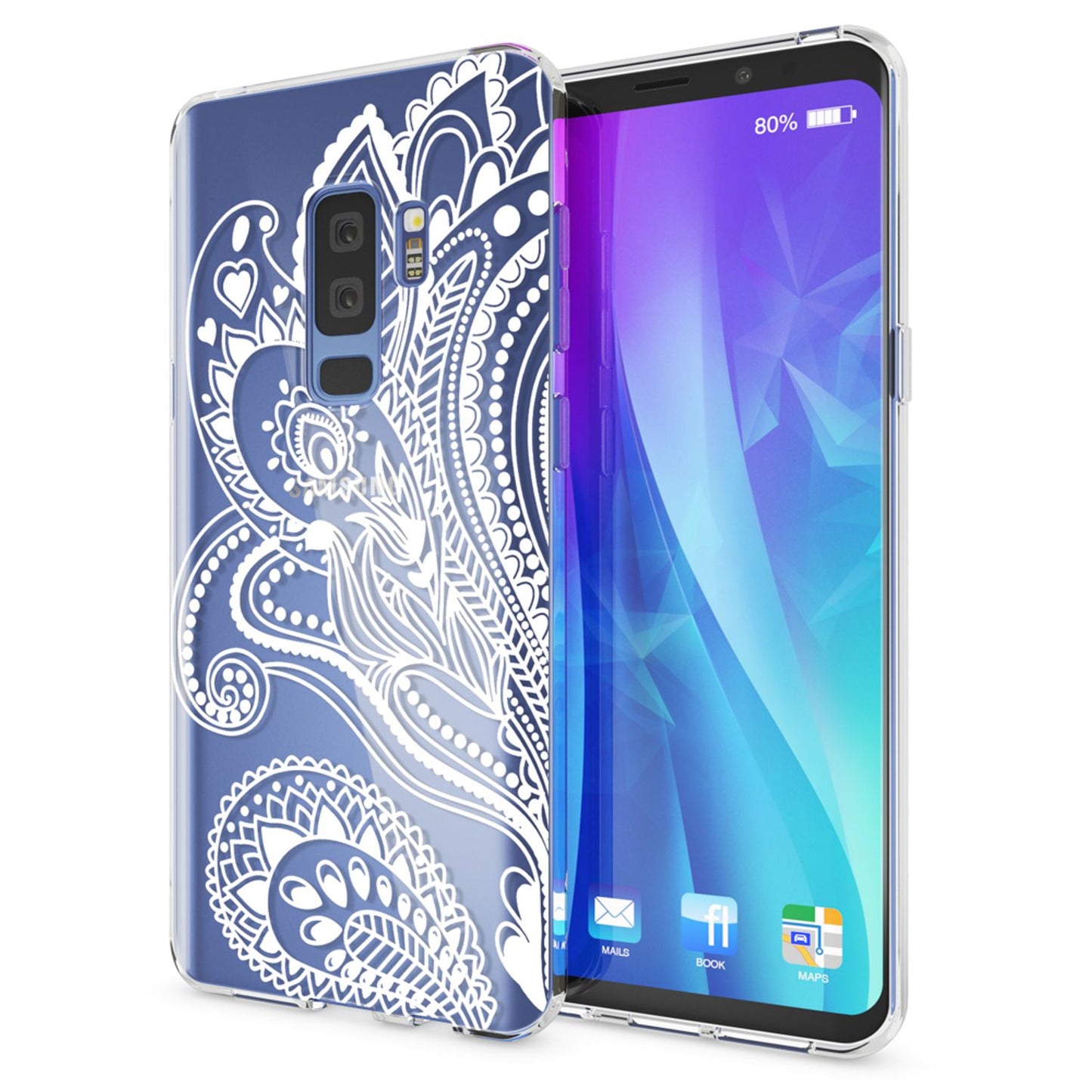 Samsung Galaxy S9 Plus Hülle Handyhülle von NALIA, Slim Silikon Motiv Case Schutzhülle