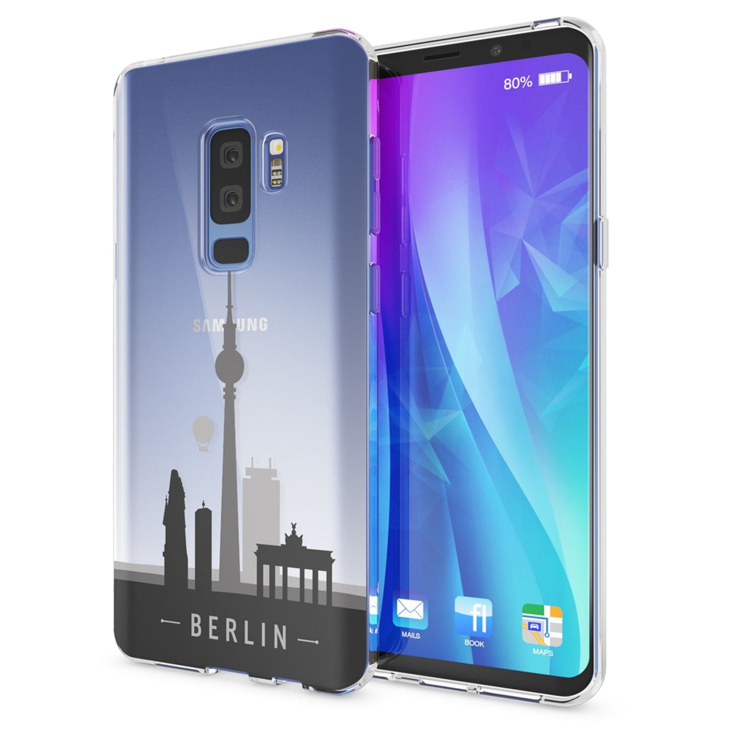 Samsung Galaxy S9 Plus Hülle Handyhülle von NALIA, Slim Silikon Motiv Case Schutzhülle