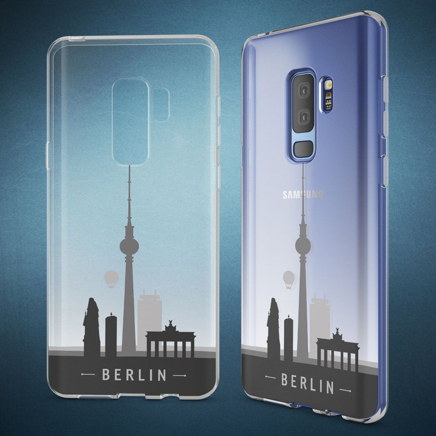 Samsung Galaxy S9 Plus Hülle Handyhülle von NALIA, Slim Silikon Motiv Case Schutzhülle