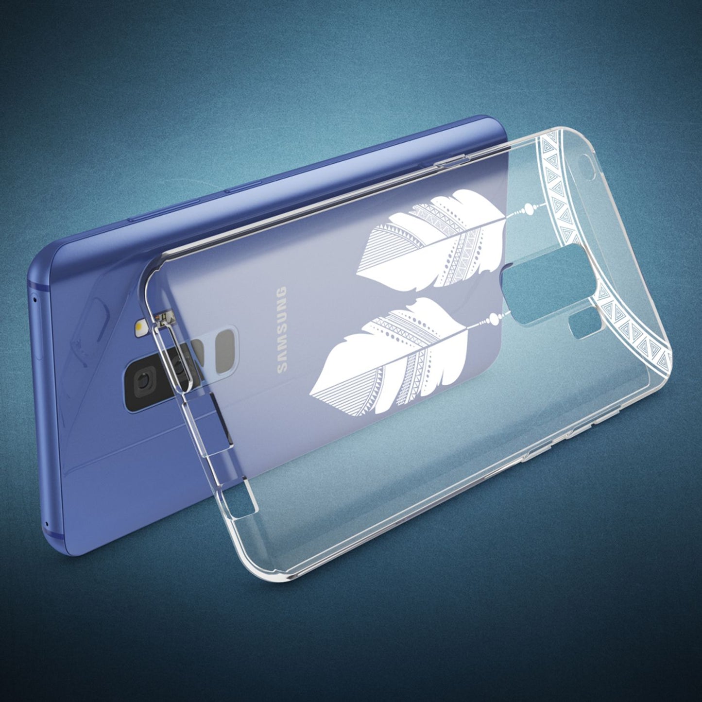 Samsung Galaxy S9 Plus Hülle Handyhülle von NALIA, Slim Silikon Motiv Case Schutzhülle