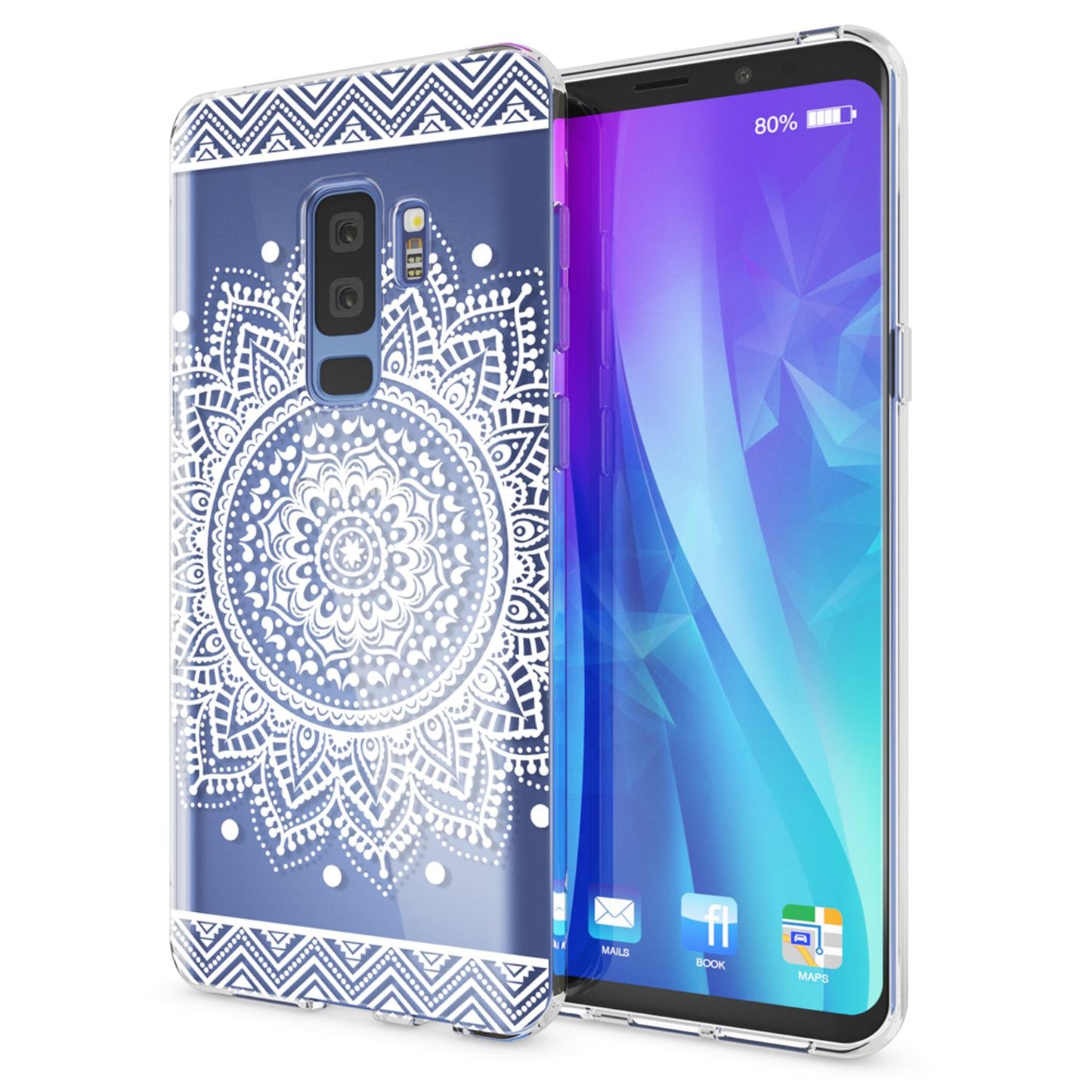 Samsung Galaxy S9 Plus Hülle Handyhülle von NALIA, Slim Silikon Motiv Case Schutzhülle