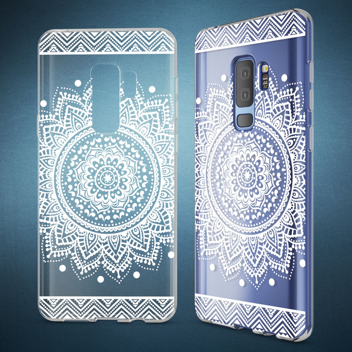 Samsung Galaxy S9 Plus Hülle Handyhülle von NALIA, Slim Silikon Motiv Case Schutzhülle