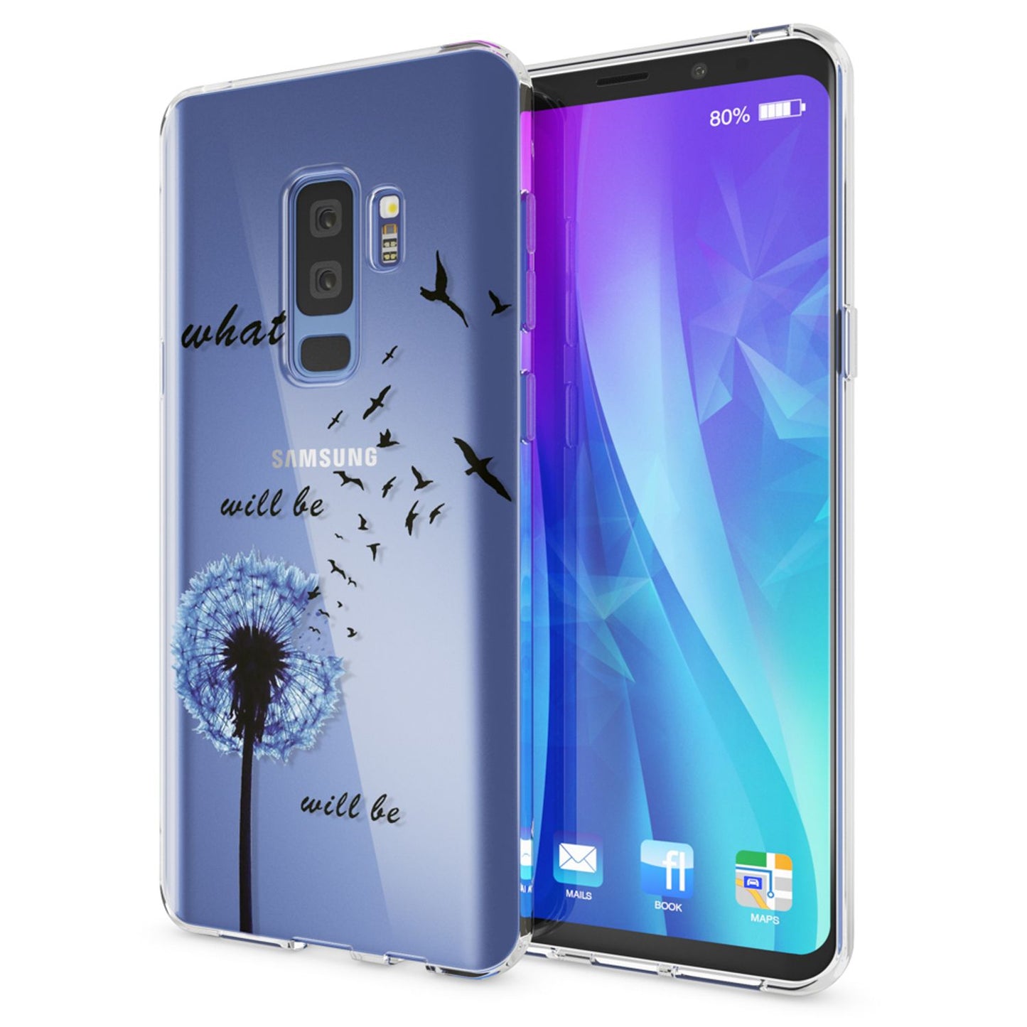 Samsung Galaxy S9 Plus Hülle Handyhülle von NALIA, Slim Silikon Motiv Case Schutzhülle