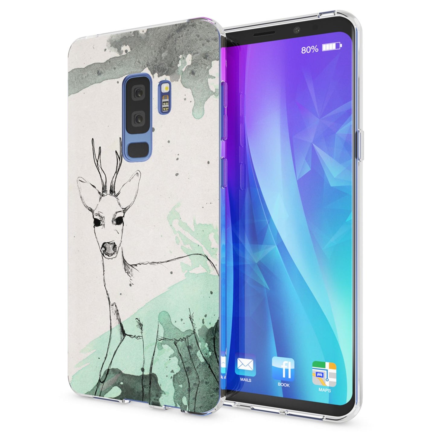 Samsung Galaxy S9 Plus Hülle Handyhülle von NALIA, Slim Silikon Motiv Case Schutzhülle