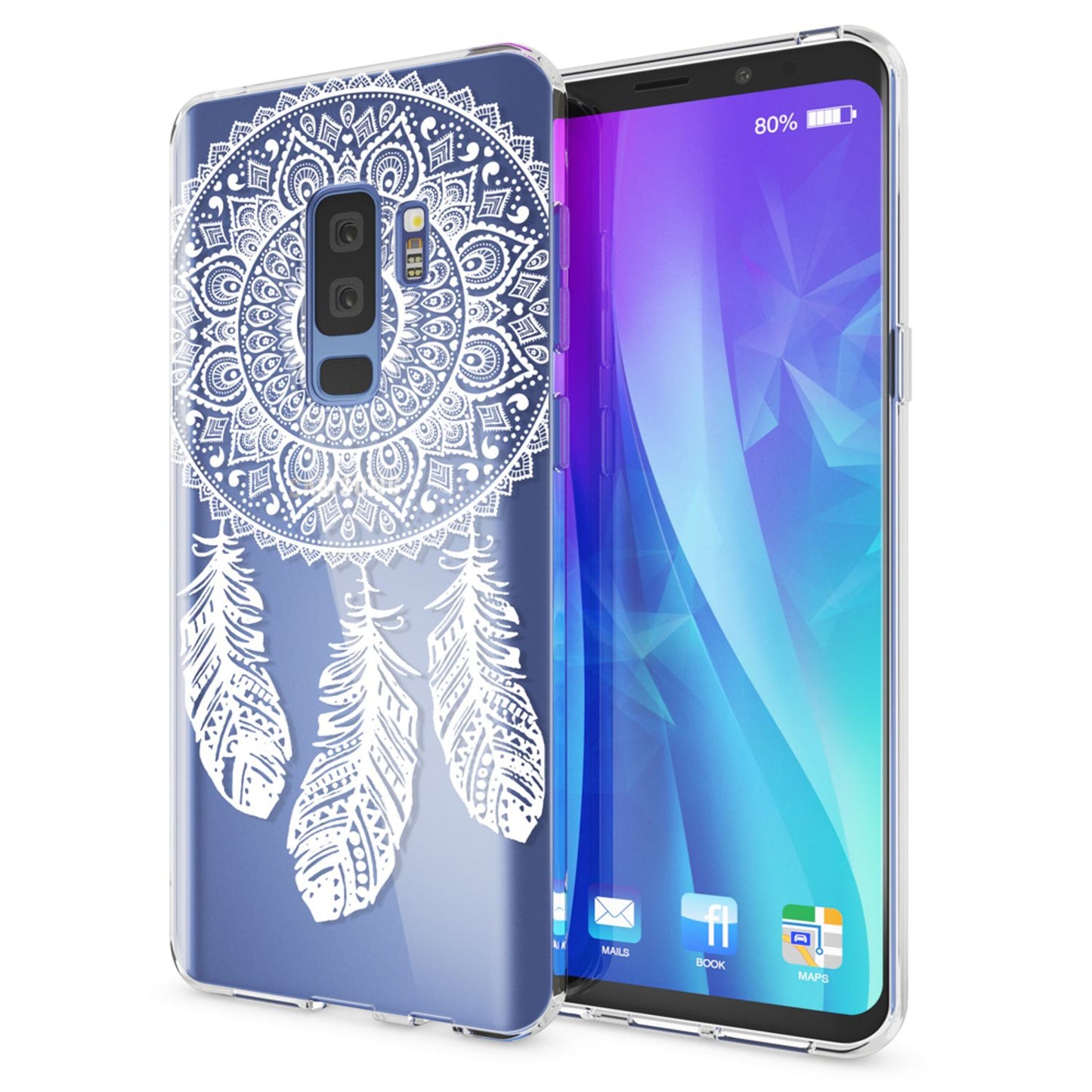 Samsung Galaxy S9 Plus Hülle Handyhülle von NALIA, Slim Silikon Motiv Case Schutzhülle