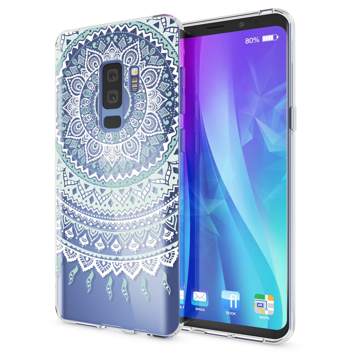 Samsung Galaxy S9 Plus Hülle Handyhülle von NALIA, Slim Silikon Motiv Case Schutzhülle