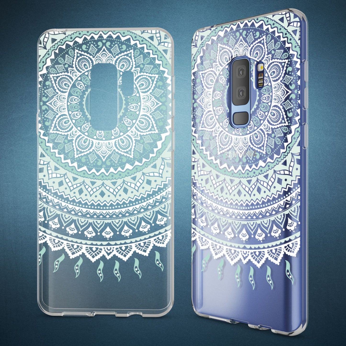 Samsung Galaxy S9 Plus Hülle Handyhülle von NALIA, Slim Silikon Motiv Case Schutzhülle