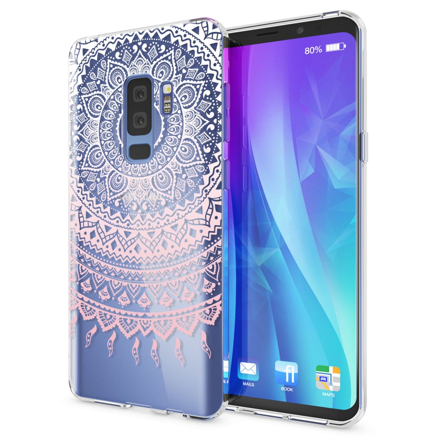 Samsung Galaxy S9 Plus Hülle Handyhülle von NALIA, Slim Silikon Motiv Case Schutzhülle