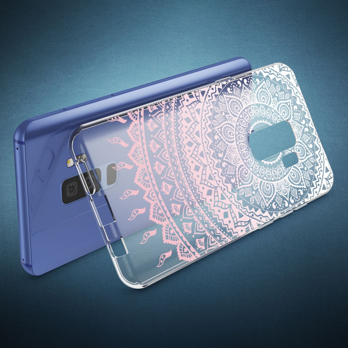 Samsung Galaxy S9 Plus Hülle Handyhülle von NALIA, Slim Silikon Motiv Case Schutzhülle