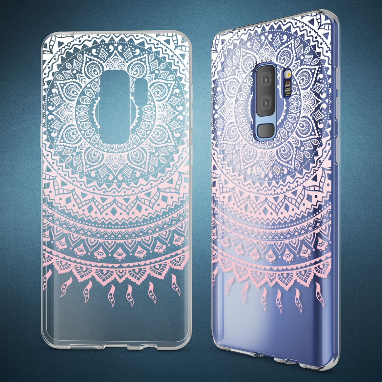 Samsung Galaxy S9 Plus Hülle Handyhülle von NALIA, Slim Silikon Motiv Case Schutzhülle