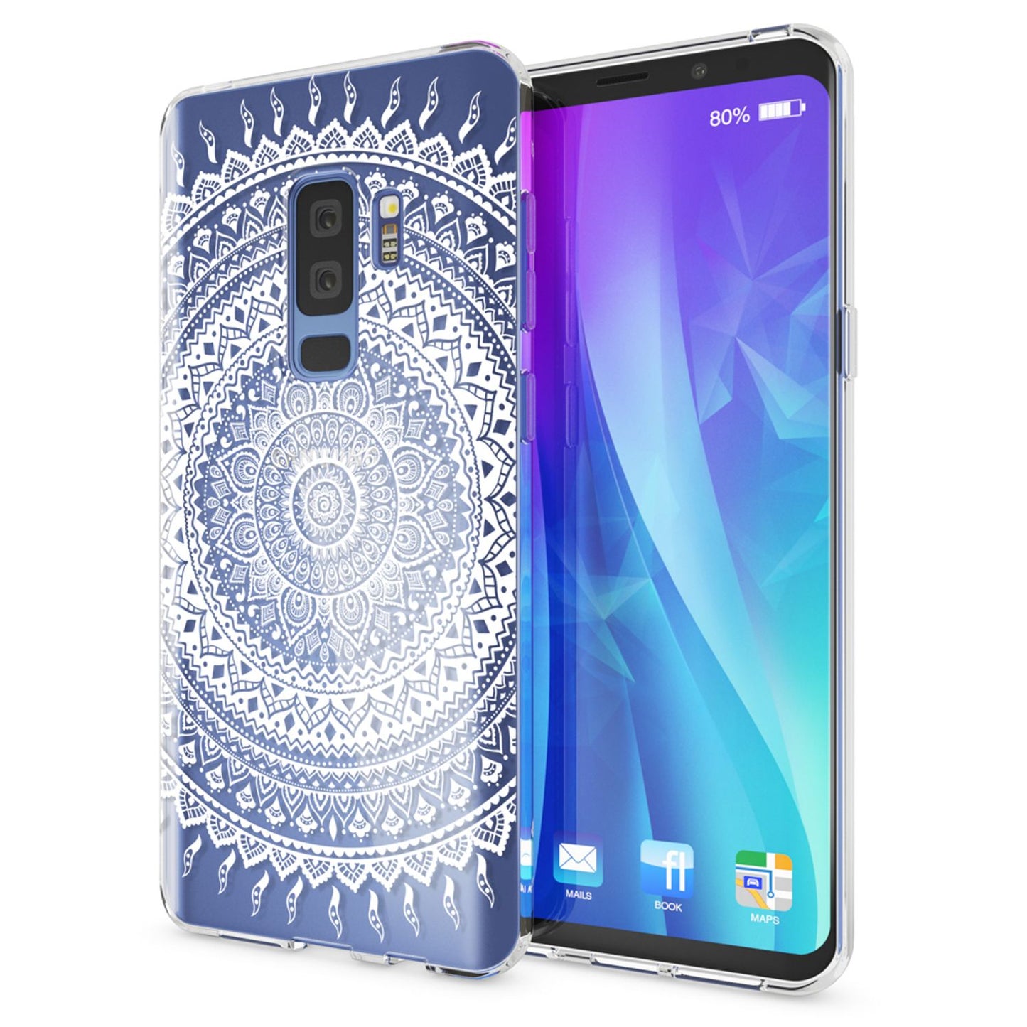 Samsung Galaxy S9 Plus Hülle Handyhülle von NALIA, Slim Silikon Motiv Case Schutzhülle