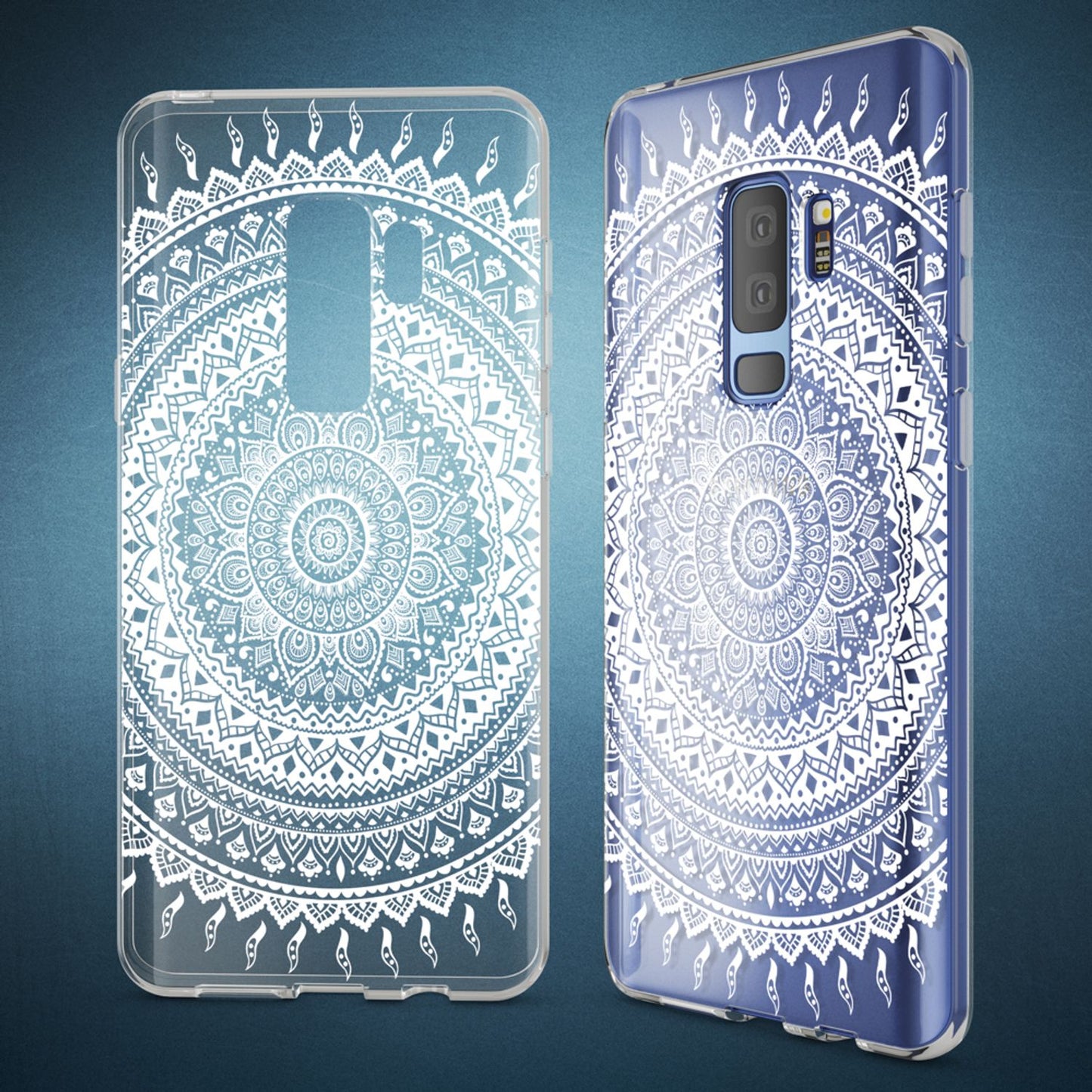 Samsung Galaxy S9 Plus Hülle Handyhülle von NALIA, Slim Silikon Motiv Case Schutzhülle