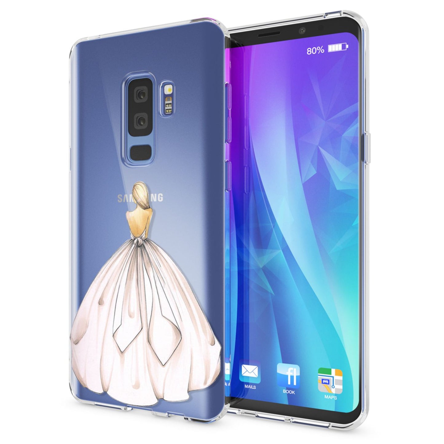 Samsung Galaxy S9 Plus Hülle Handyhülle von NALIA, Slim Silikon Motiv Case Schutzhülle