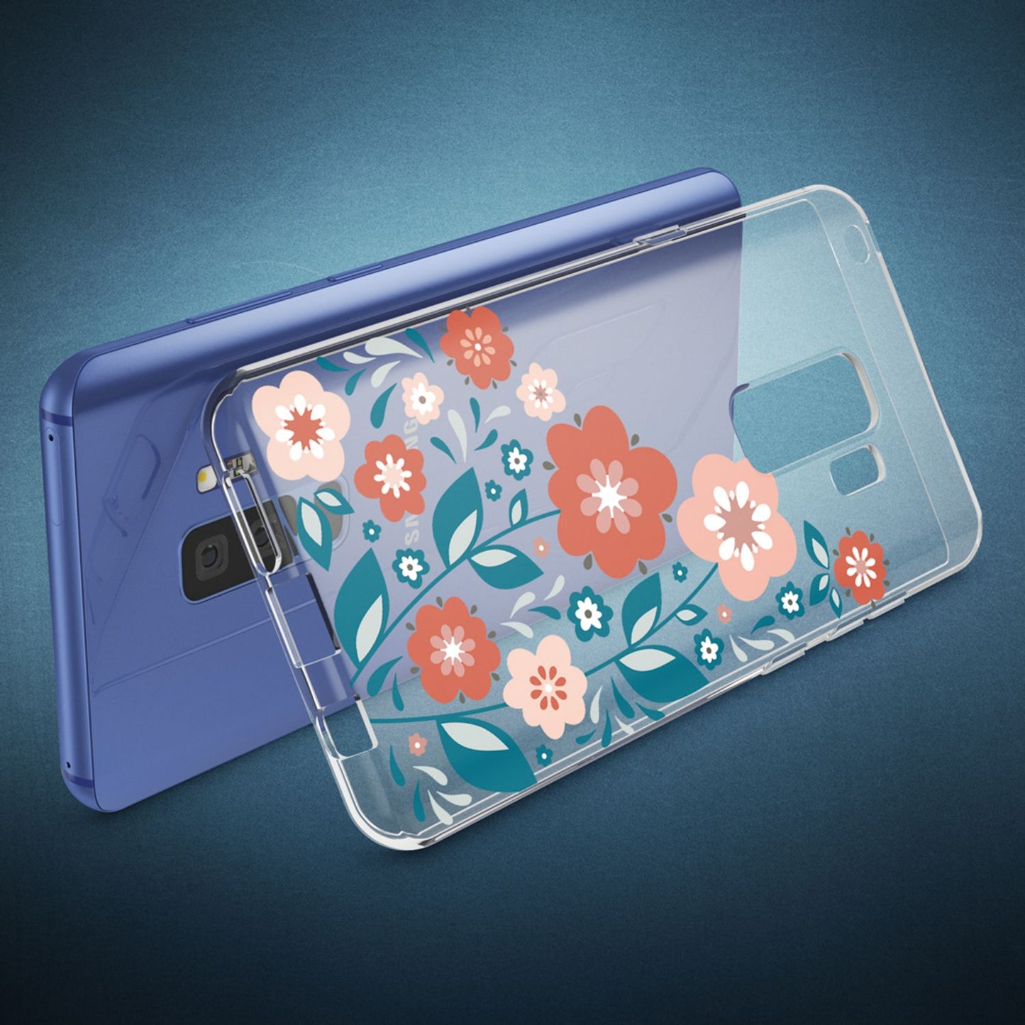 Samsung Galaxy S9 Plus Hülle Handyhülle von NALIA, Slim Silikon Motiv Case Schutzhülle