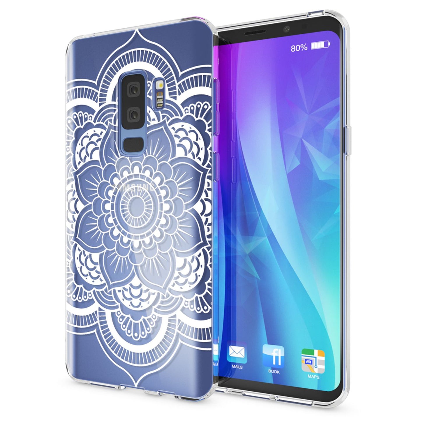 Samsung Galaxy S9 Plus Hülle Handyhülle von NALIA, Slim Silikon Motiv Case Schutzhülle