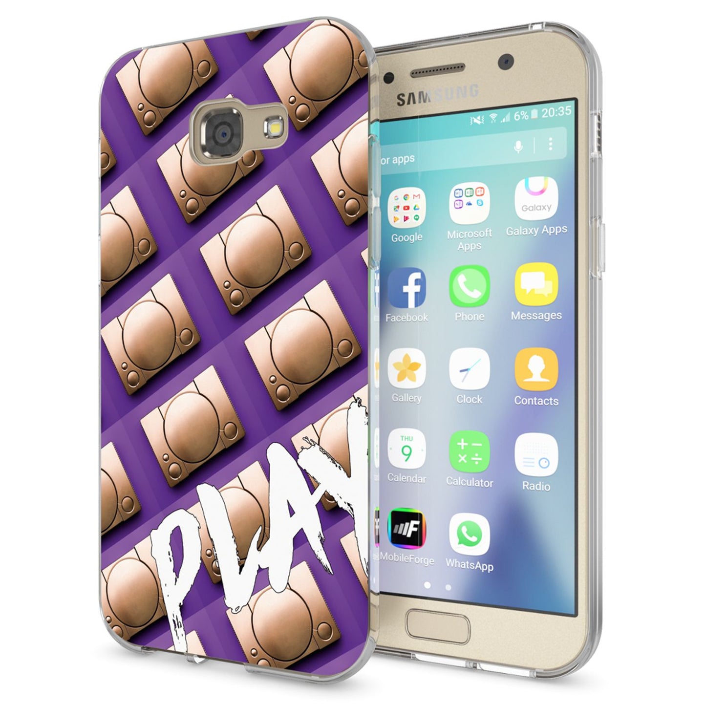 Samsung Galaxy A5 2017 Handy Hülle von NALIA, Lustiges Silikon Dünnes Case Cover