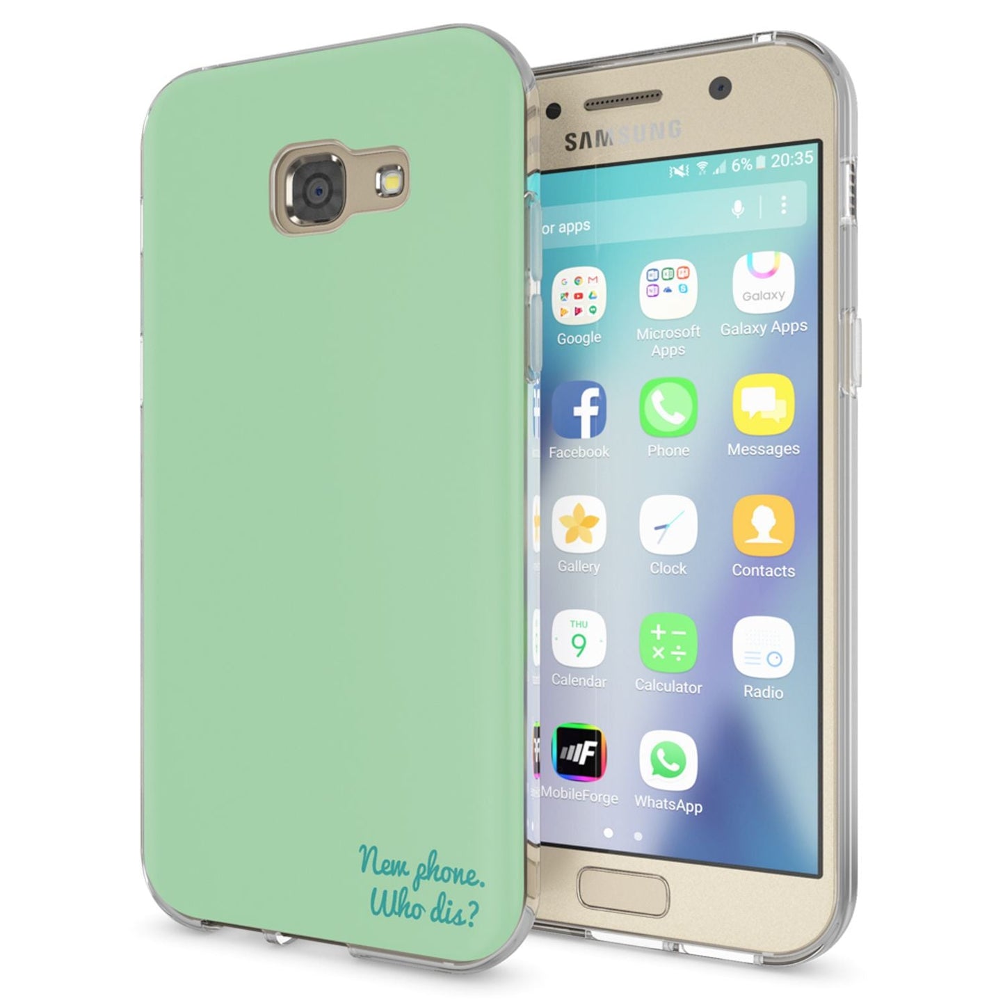 Samsung Galaxy A5 2017 Handy Hülle von NALIA, Lustiges Silikon Dünnes Case Cover