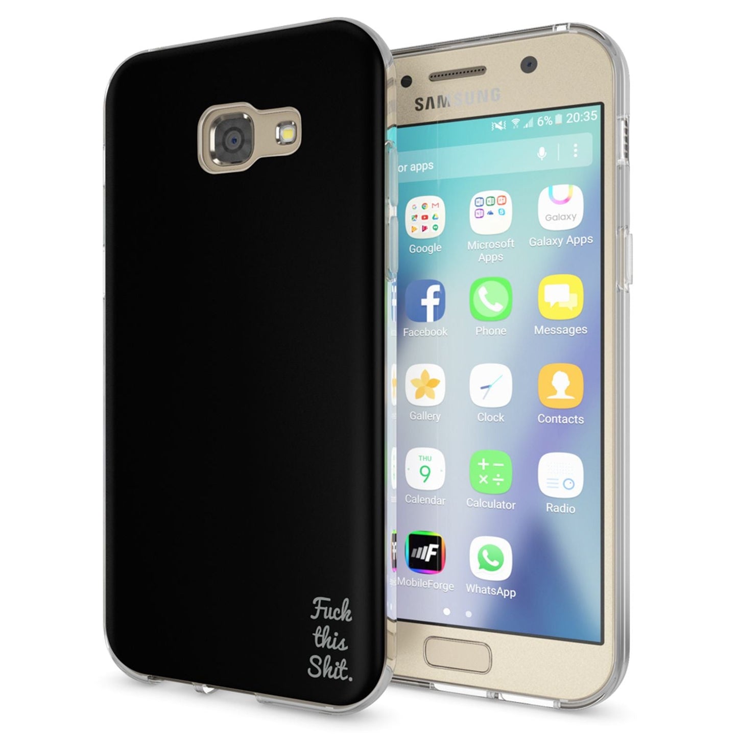 Samsung Galaxy A5 2017 Handy Hülle von NALIA, Lustiges Silikon Dünnes Case Cover