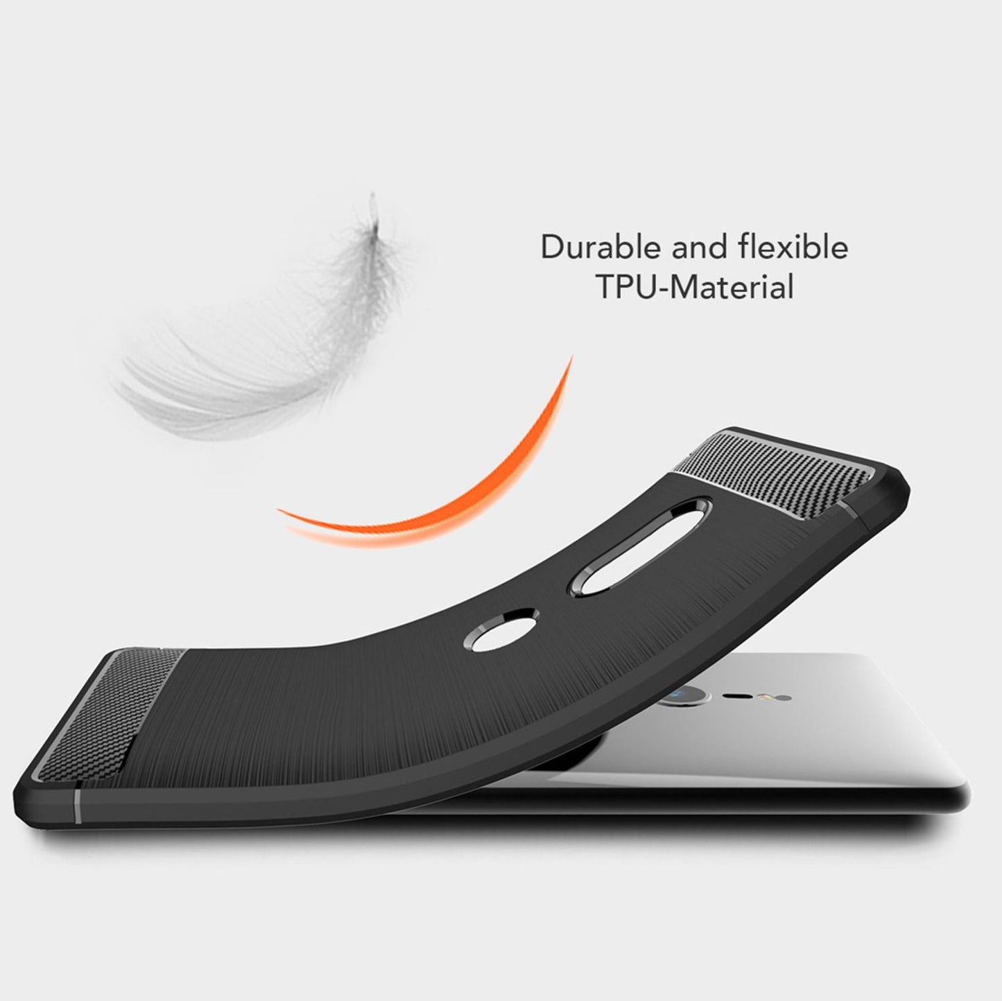 Husă de telefon Sony Xperia XZ2 de la NALIA, silicon, protecție subțire din cauciuc