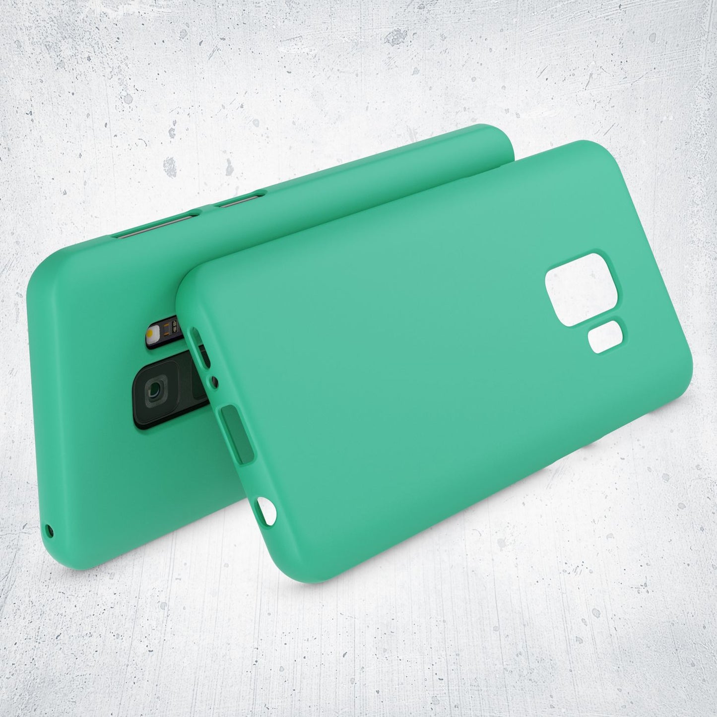 NALIA NeonShock Galaxy S9 Hülle Mit Neonfarben Strahlendem Schutz - Ultra Slim TPU Silikon Neonfarben