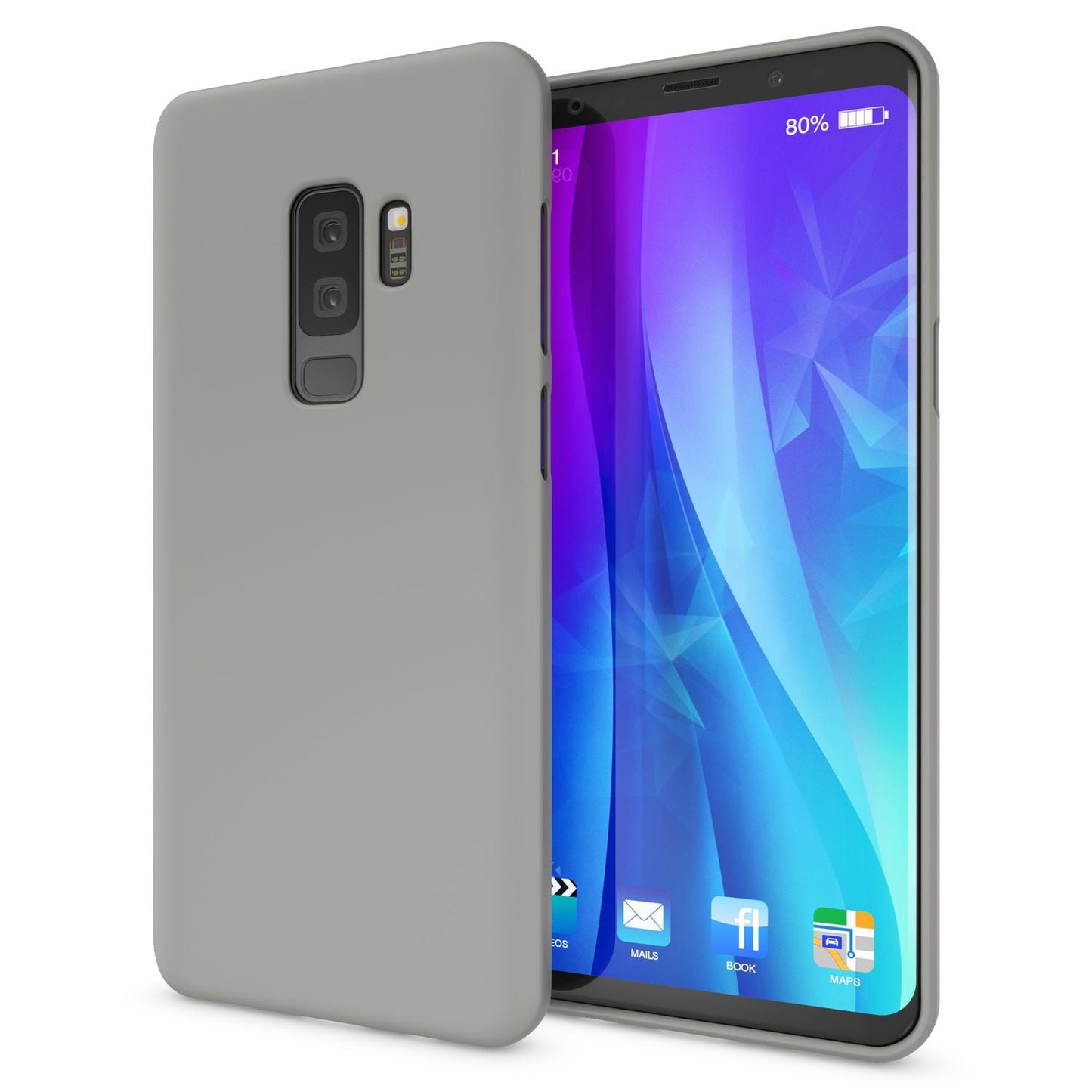 Samsung Galaxy S9 Plus Handy Hülle von NALIA, Ultra-Slim TPU Silikon Neon Case