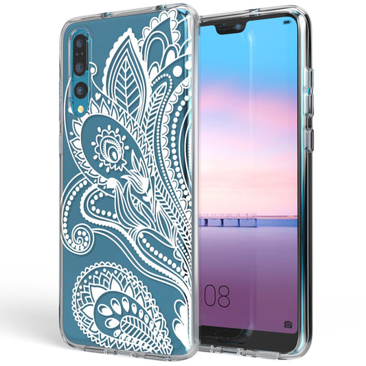 Husă din silicon pentru Huawei P20 Pro cu design, transparentă - subțire, transparentă, potrivire perfectă