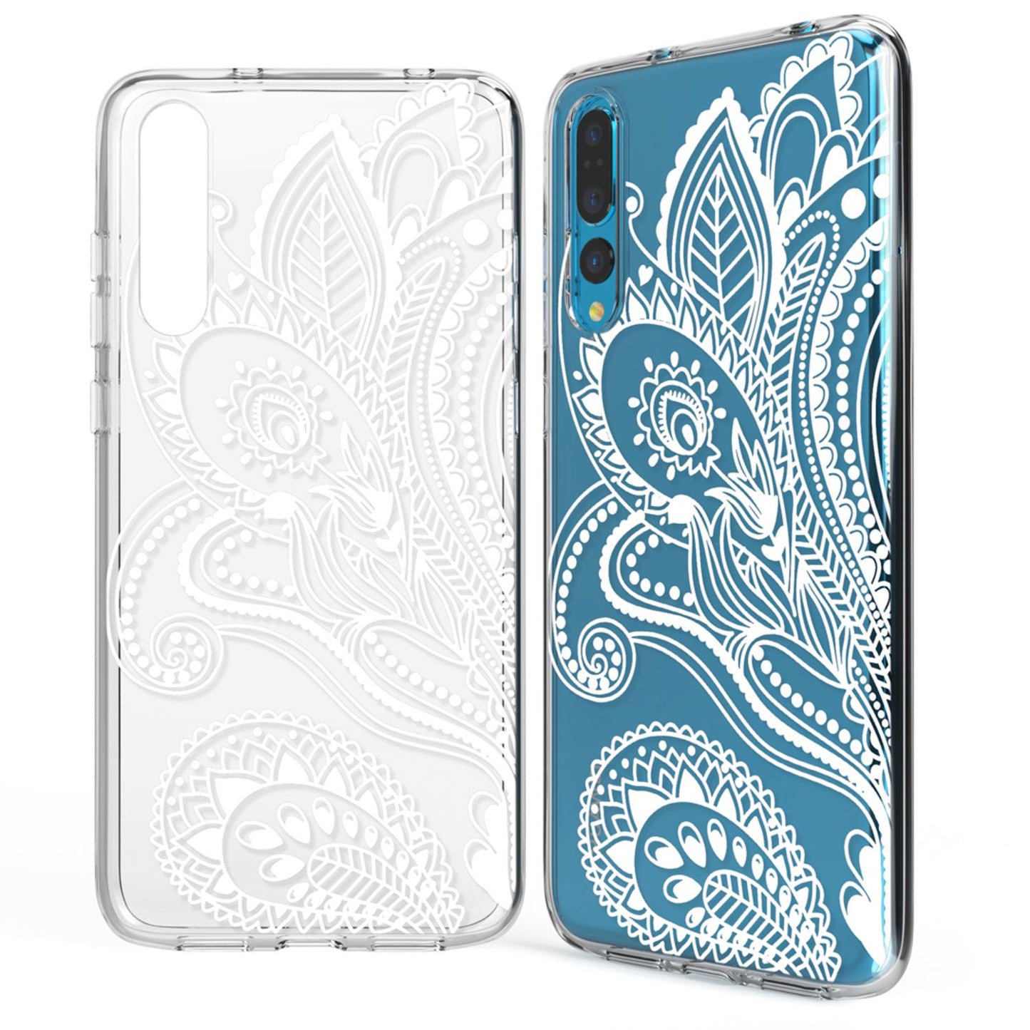 Husă din silicon pentru Huawei P20 Pro cu design, transparentă - subțire, transparentă, potrivire perfectă