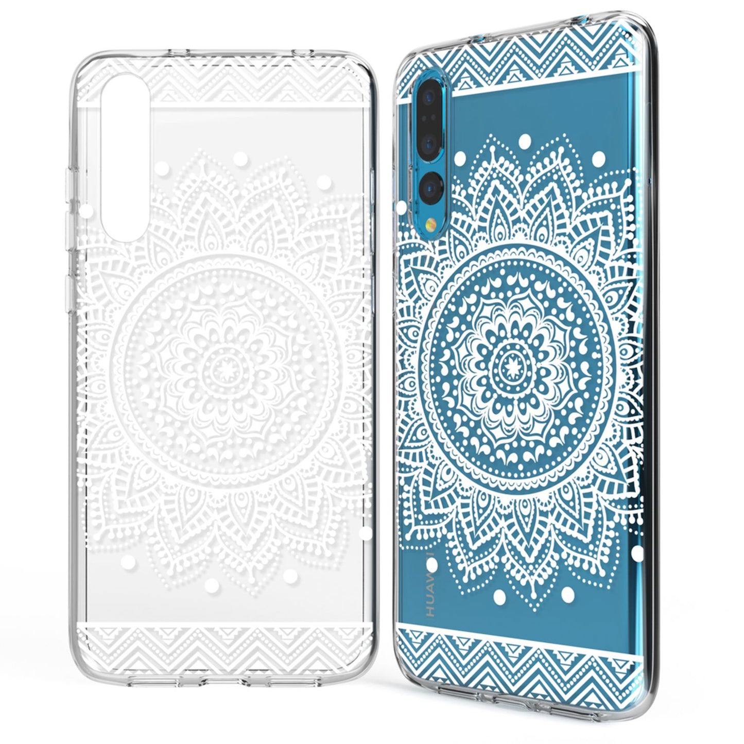 Husă din silicon pentru Huawei P20 Pro cu design, transparentă - subțire, transparentă, potrivire perfectă