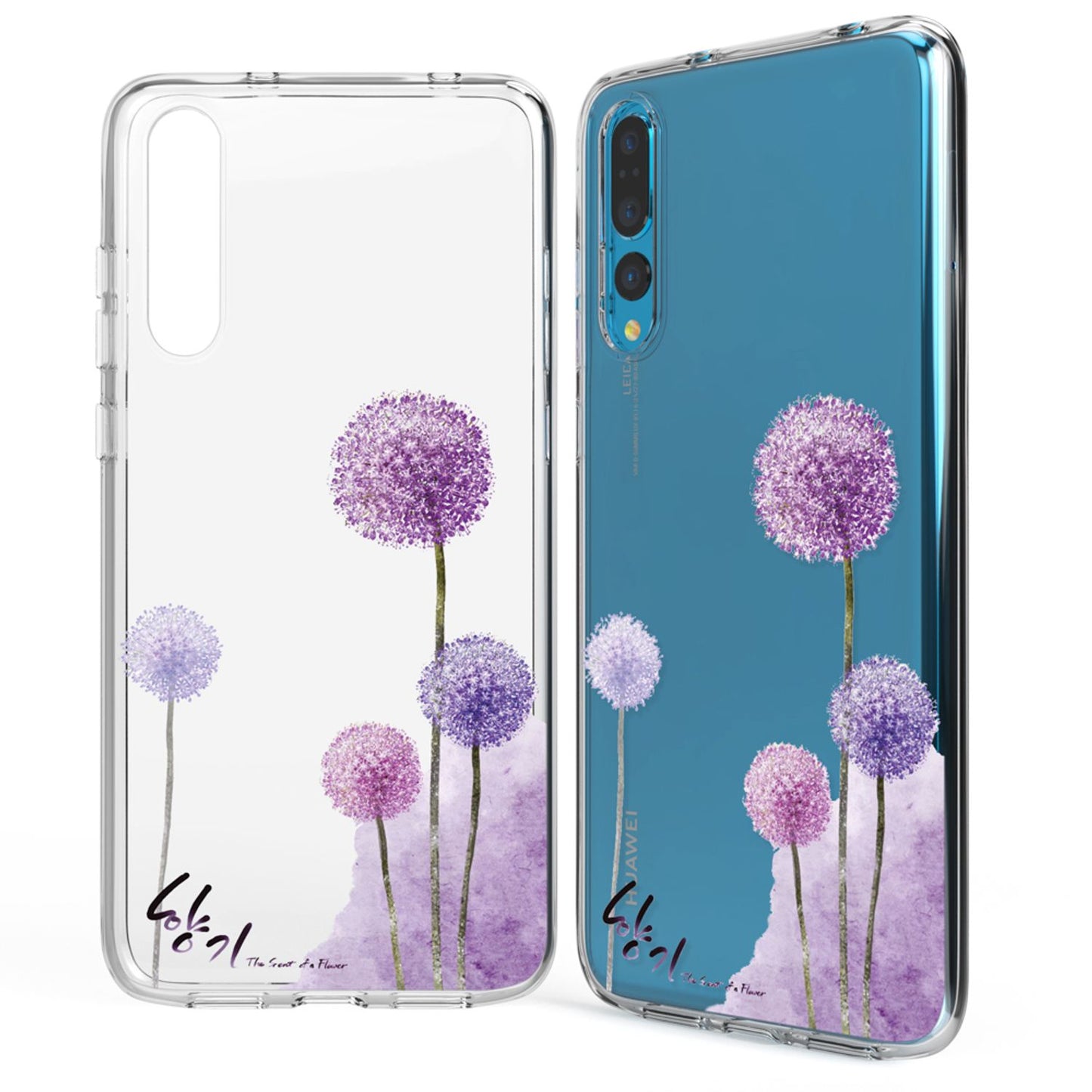 Husă din silicon pentru Huawei P20 Pro cu design, transparentă - subțire, transparentă, potrivire perfectă