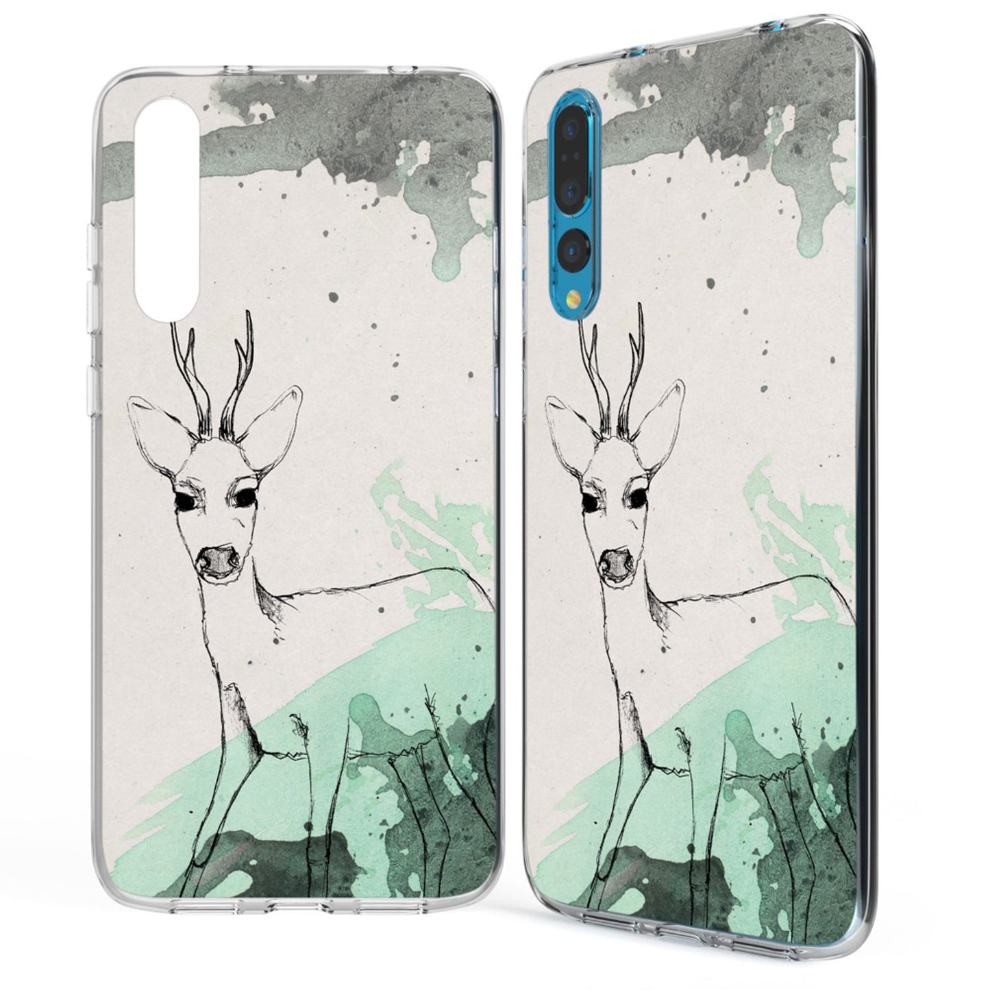 Husă din silicon pentru Huawei P20 Pro cu design, transparentă - subțire, transparentă, potrivire perfectă