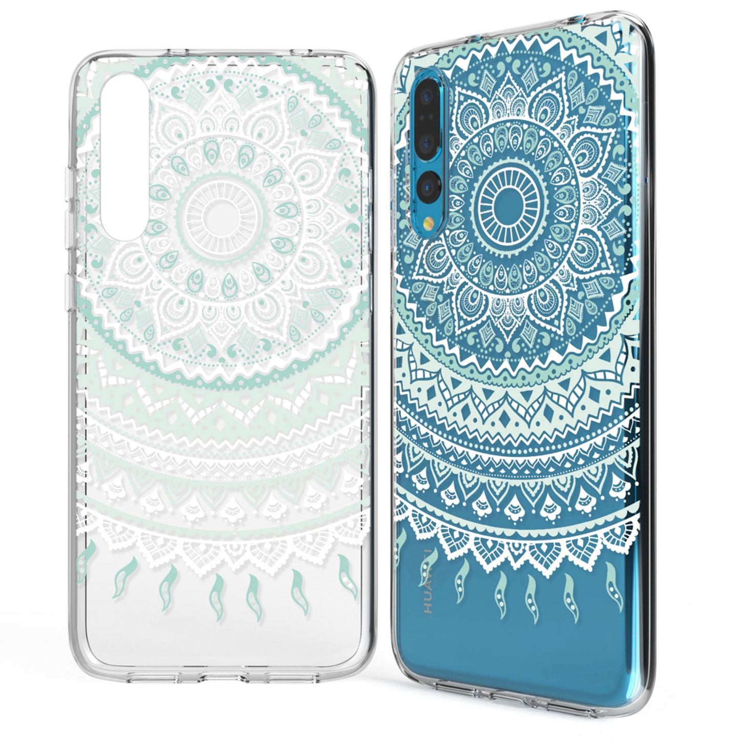 Husă din silicon pentru Huawei P20 Pro cu design, transparentă - subțire, transparentă, potrivire perfectă