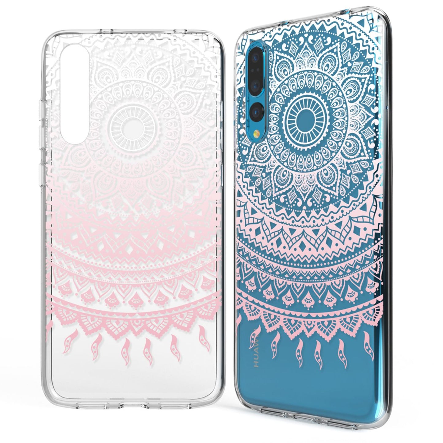 Husă din silicon pentru Huawei P20 Pro cu design, transparentă - subțire, transparentă, potrivire perfectă