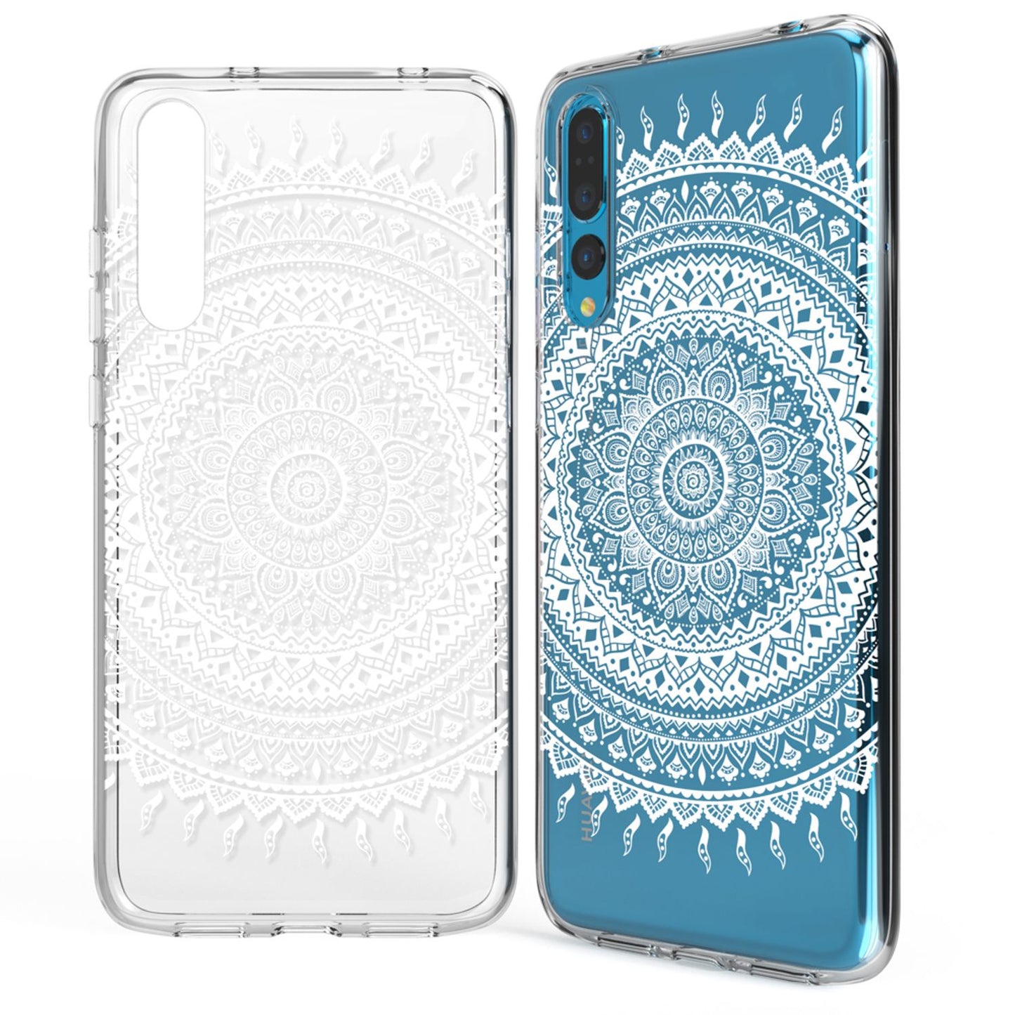 Husă din silicon pentru Huawei P20 Pro cu design, transparentă - subțire, transparentă, potrivire perfectă