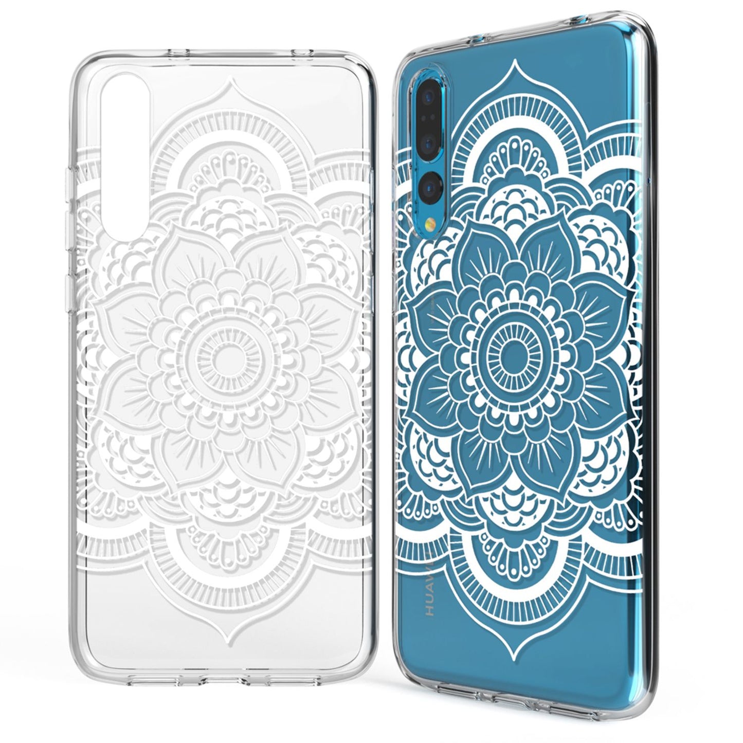 Husă din silicon pentru Huawei P20 Pro cu design, transparentă - subțire, transparentă, potrivire perfectă