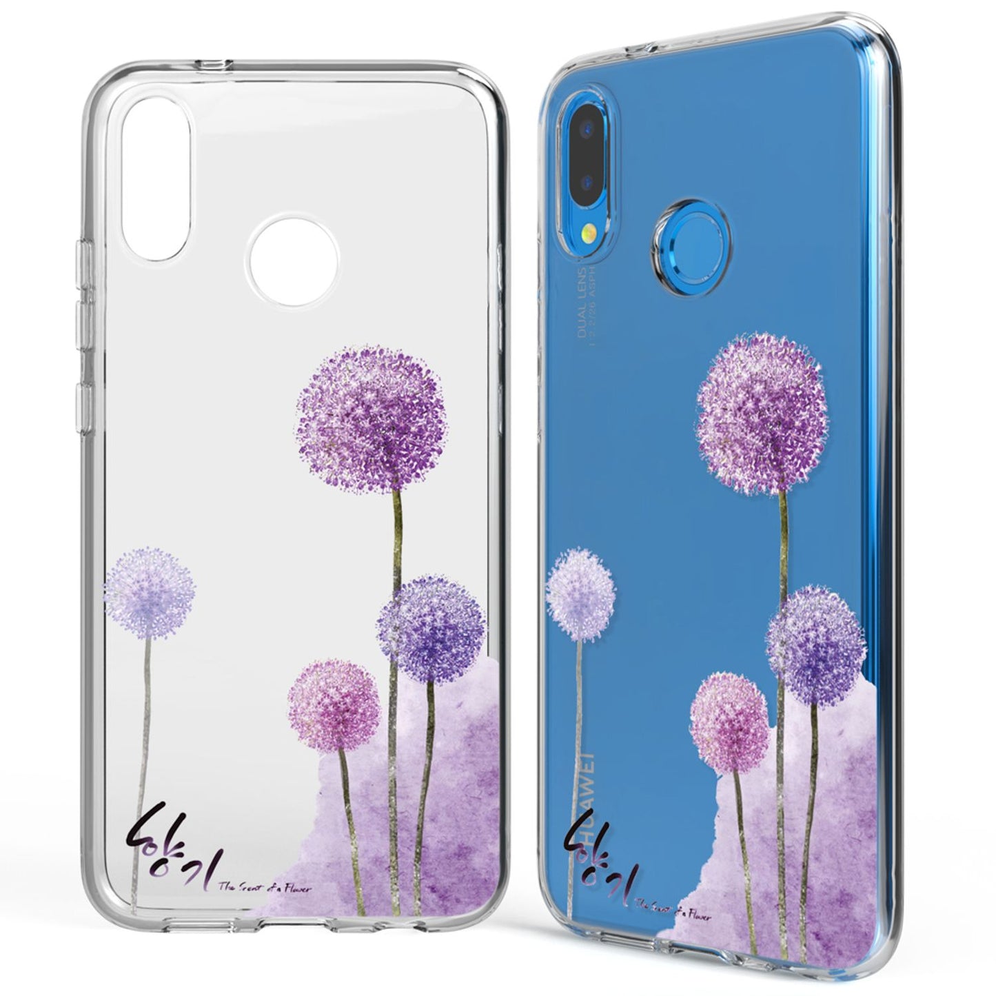NALIA Huawei P20 Lite Hülle Slim Silikon Motiv Case - Dicke 0,7 mm; Material Silikon; Passform Huawei P20 Lite