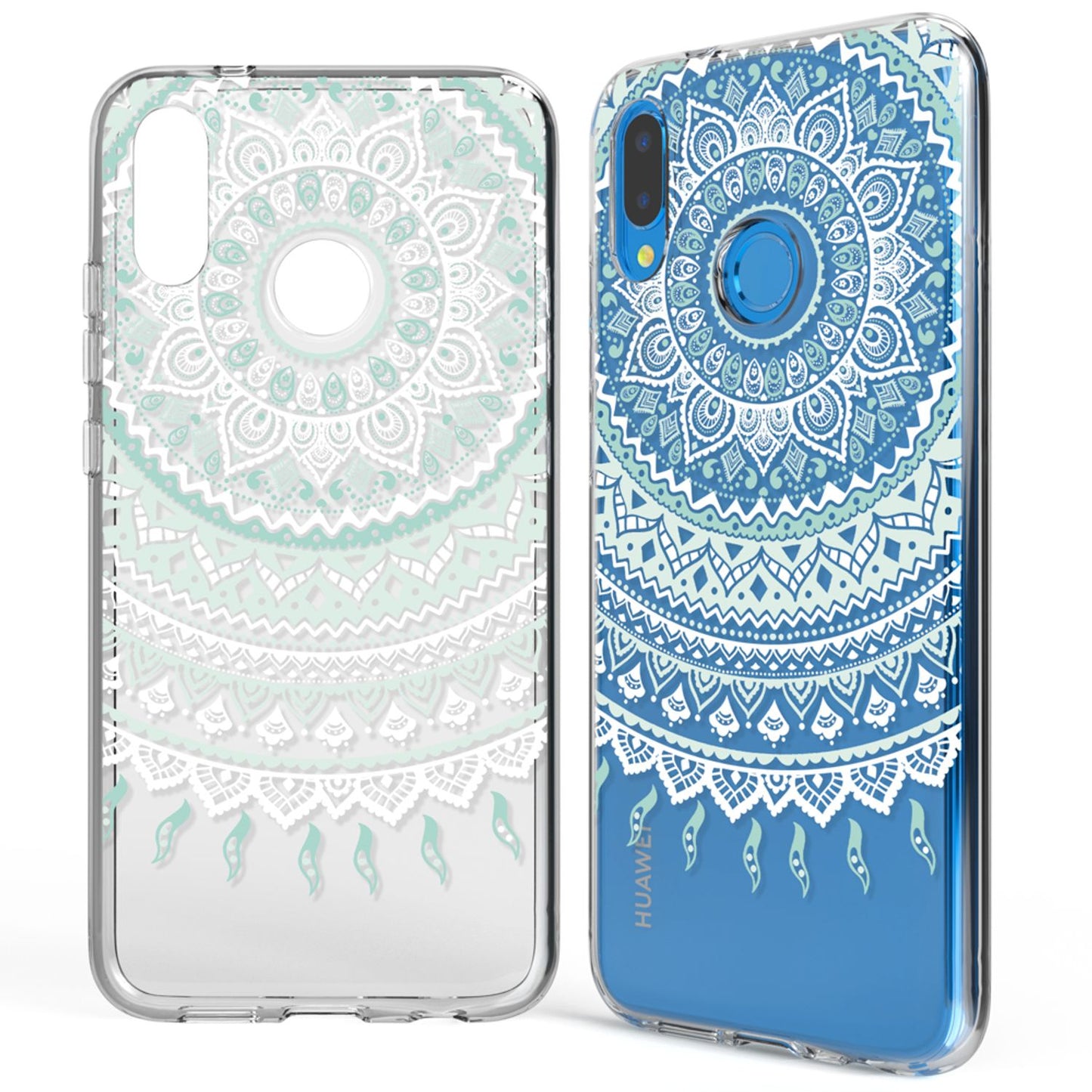 NALIA Huawei P20 Lite Hülle Slim Silikon Motiv Case - Dicke 0,7 mm; Material Silikon; Passform Huawei P20 Lite