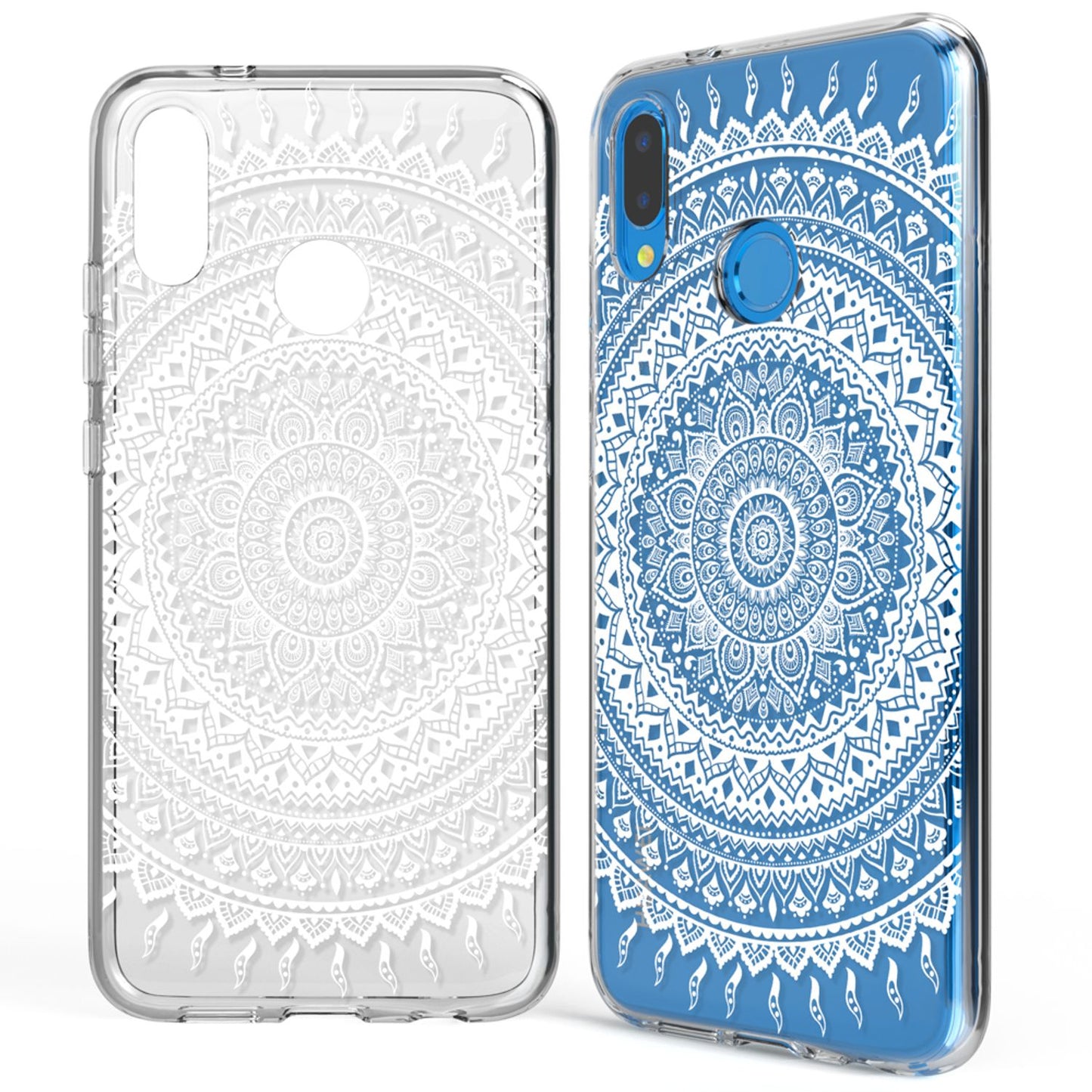 NALIA Huawei P20 Lite Hülle Slim Silikon Motiv Case - Dicke 0,7 mm; Material Silikon; Passform Huawei P20 Lite