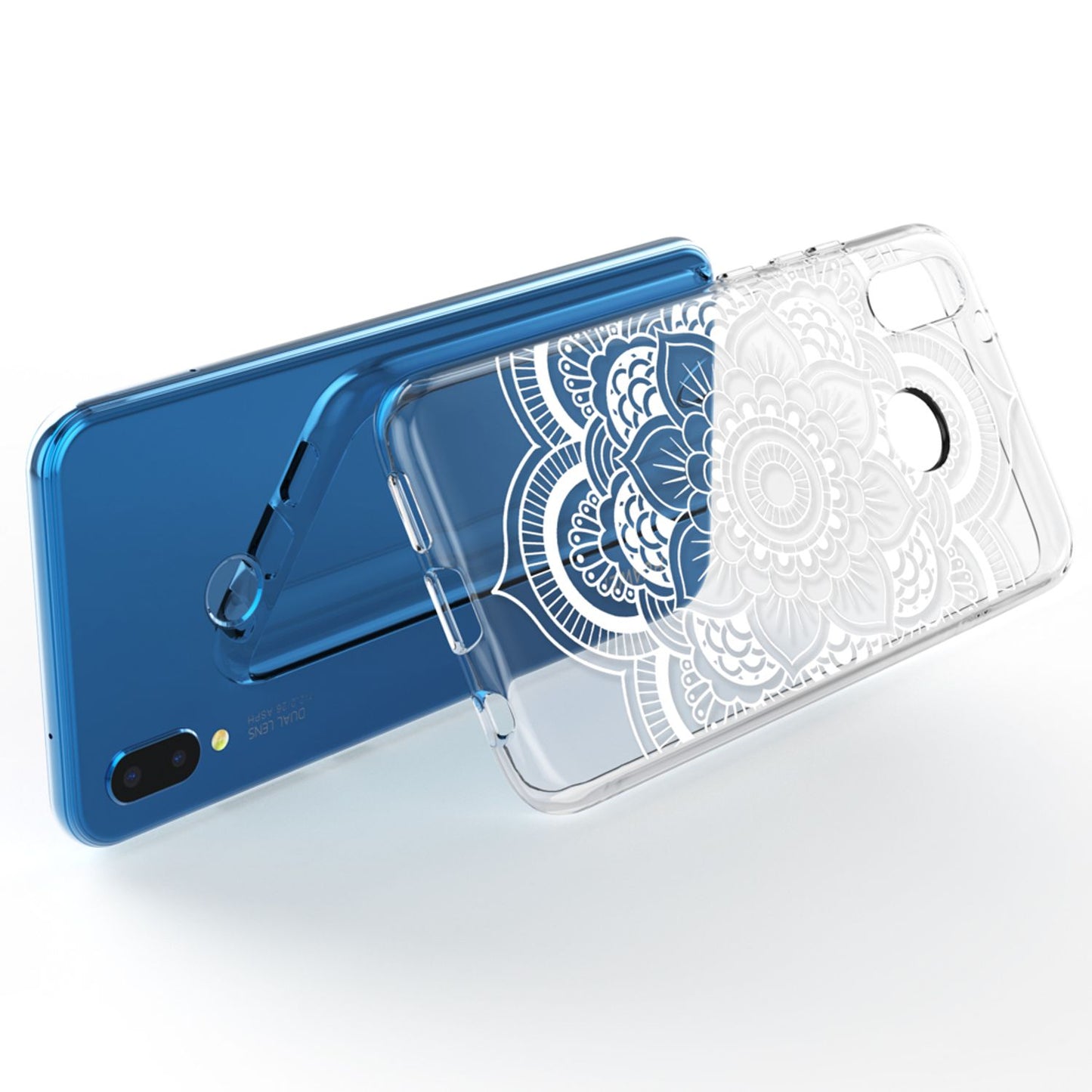 NALIA Huawei P20 Lite Hülle Slim Silikon Motiv Case - Dicke 0,7 mm; Material Silikon; Passform Huawei P20 Lite