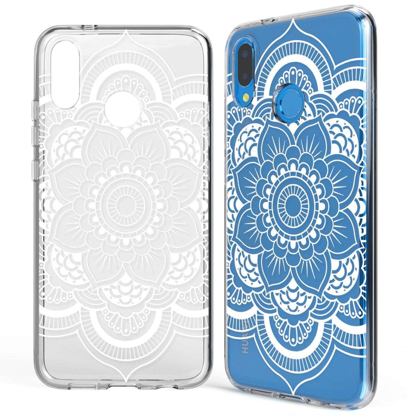 NALIA Huawei P20 Lite Hülle Slim Silikon Motiv Case - Dicke 0,7 mm; Material Silikon; Passform Huawei P20 Lite